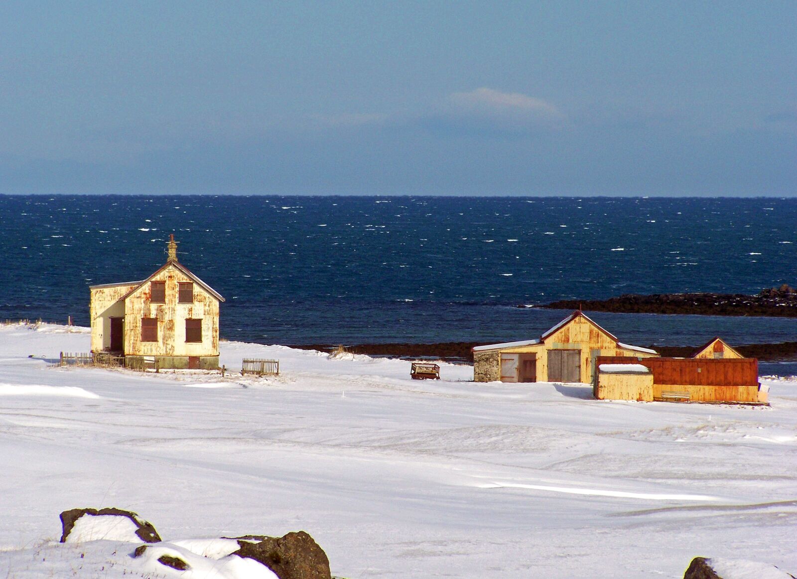 Kodak EASYSHARE ZD710 ZOOM DIGITAL CAMERA sample photo. Iceland, snow, nature photography
