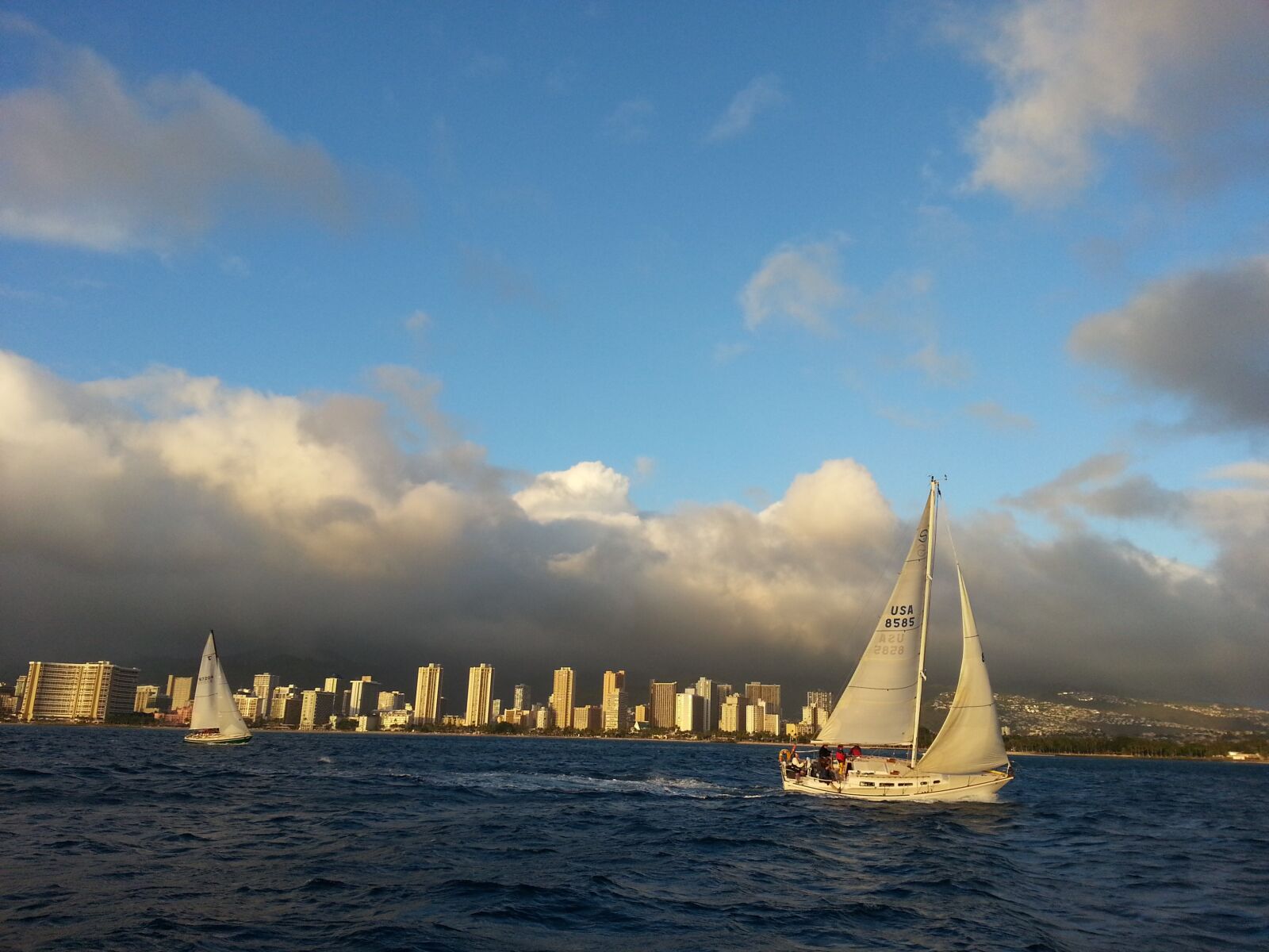 Samsung Galaxy S3 sample photo. Florida, sail boat, ocean photography