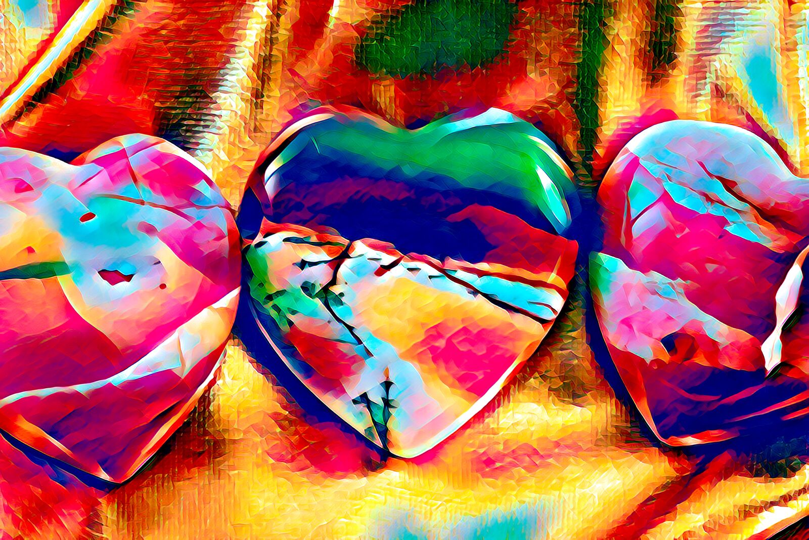 Canon EOS 550D (EOS Rebel T2i / EOS Kiss X4) sample photo. Hearts, 3, three photography