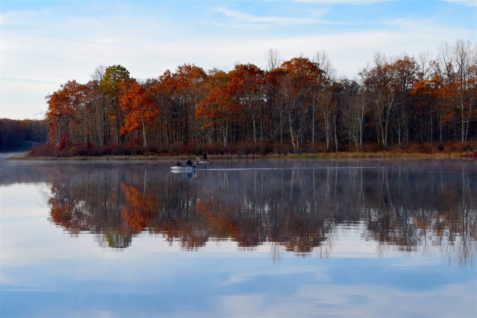 Nikon D3300 sample photo. Lake, morning, fall photography