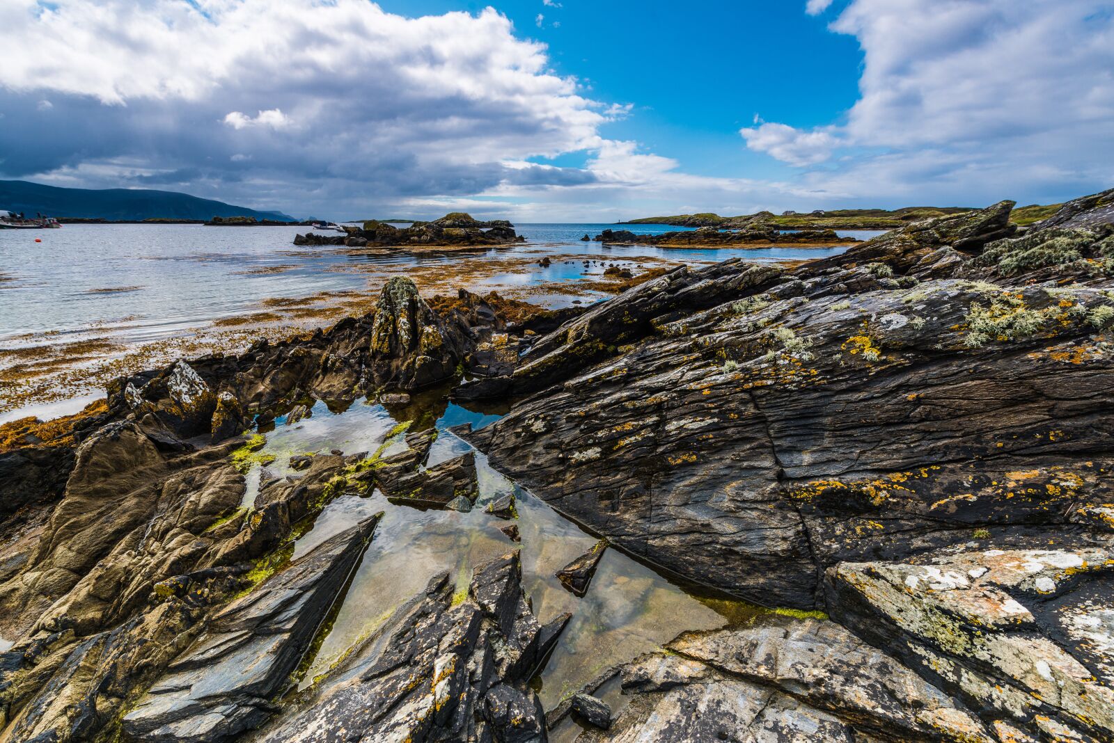 Nikon D800 sample photo. Ireland, donegal, coast photography