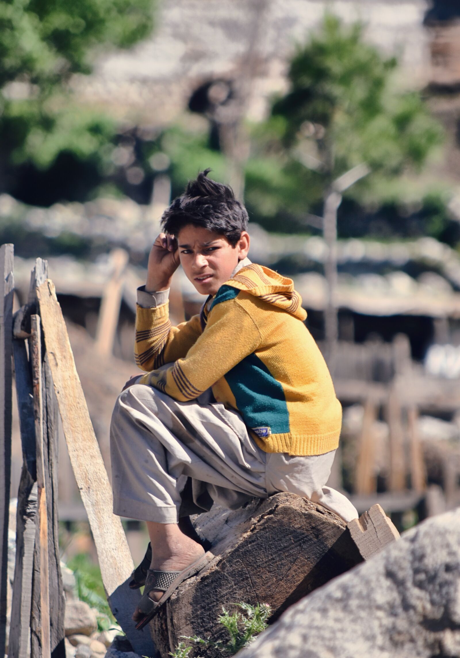 Nikon D3400 sample photo. Boy, teen, rocks photography