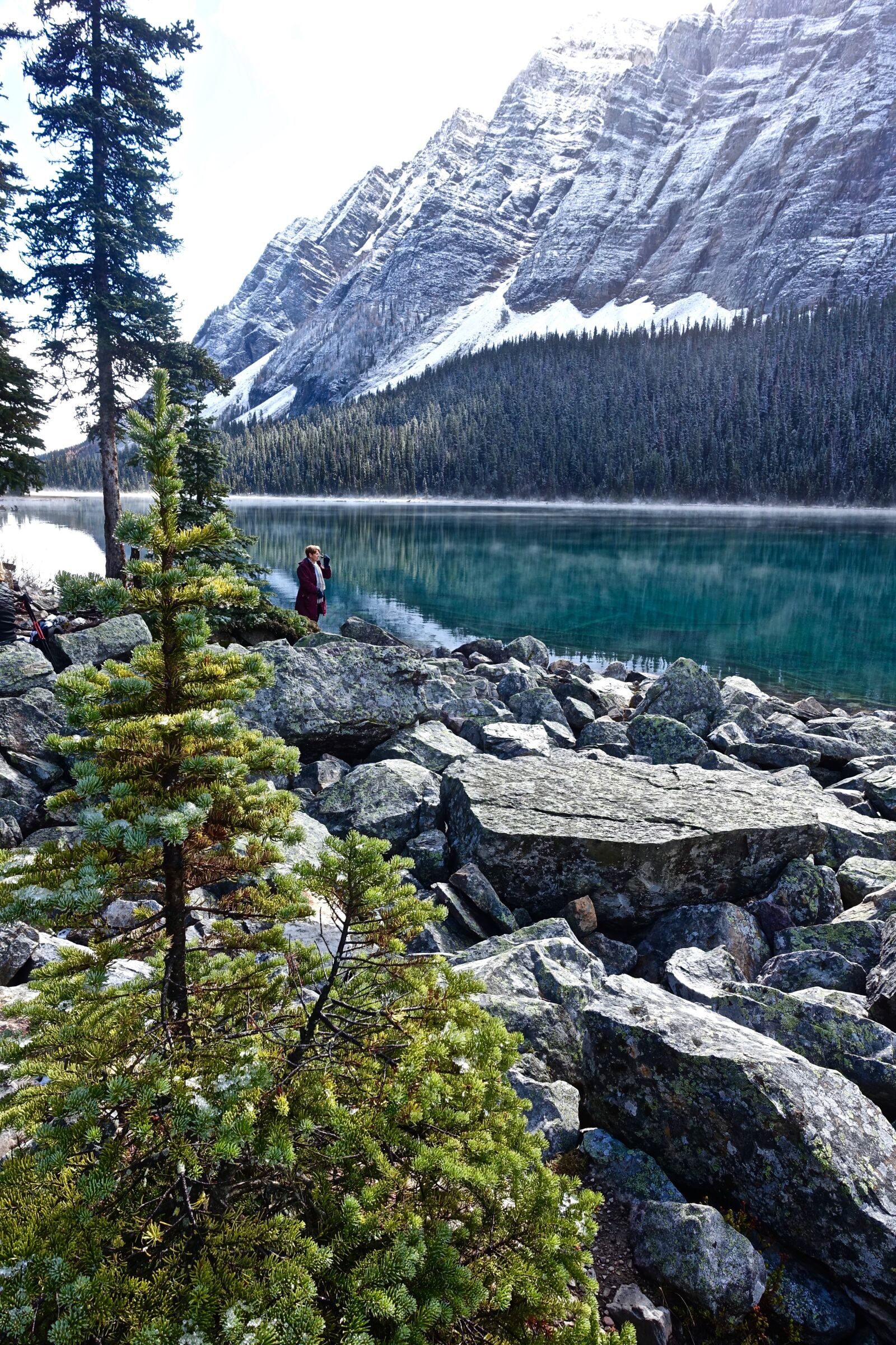 Sony Cyber-shot DSC-RX100 III sample photo. Lake, mist, wilderness photography