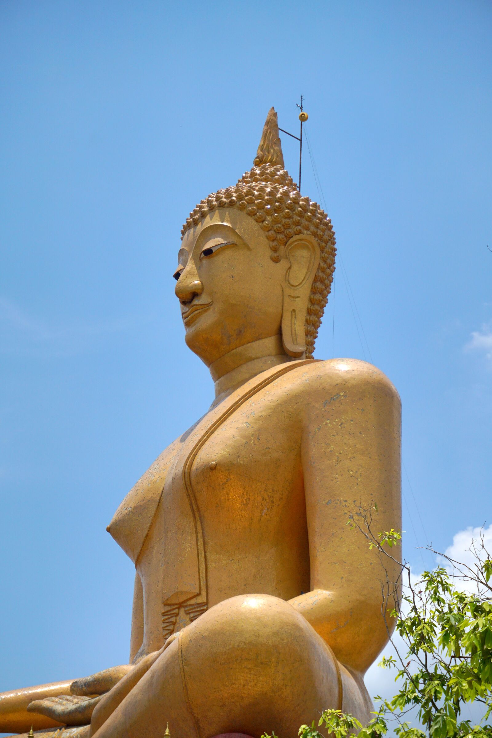 Sony a5100 sample photo. Buddha statue, wat phikun photography