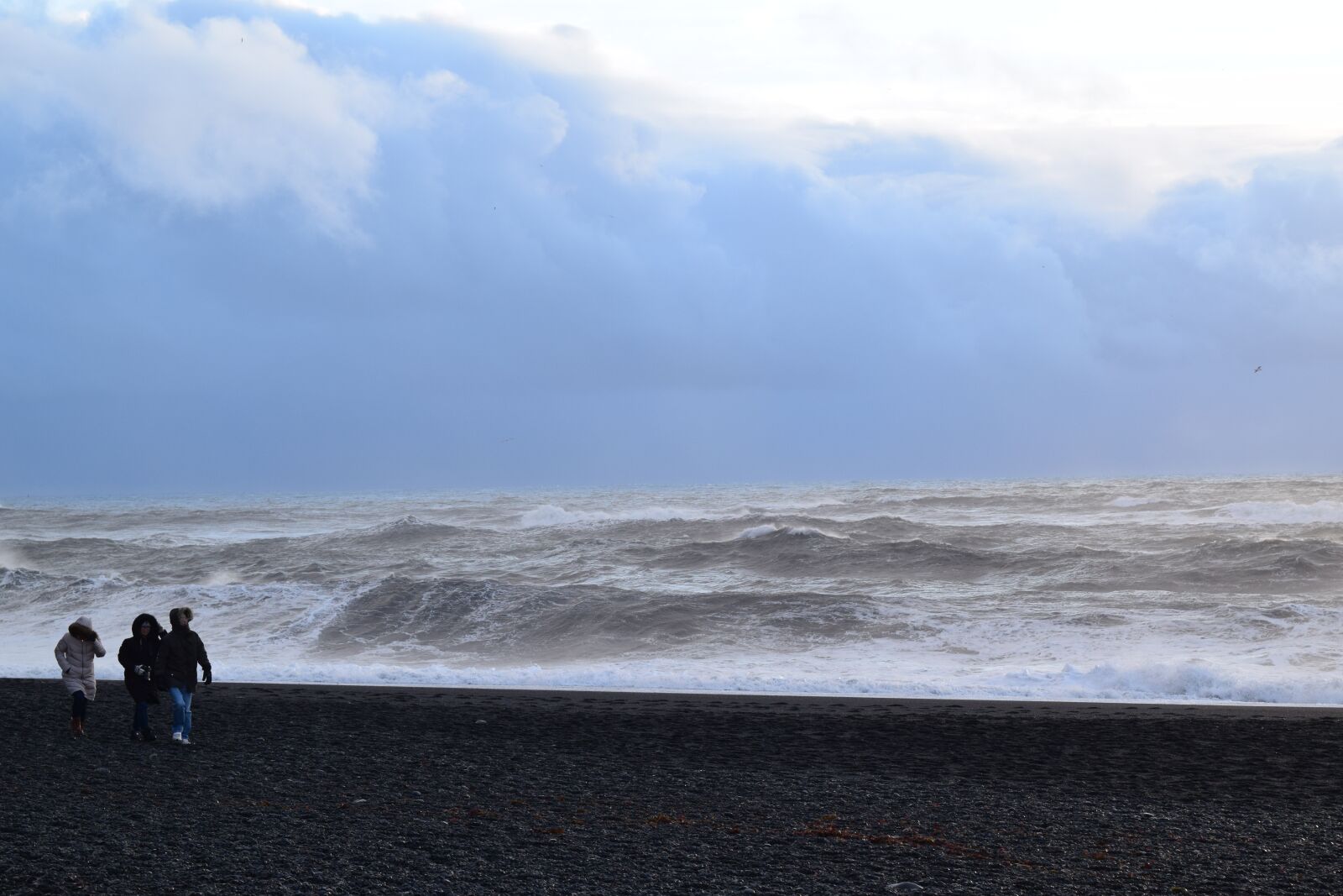 Nikon D3300 sample photo. Sea, waves, iceland photography