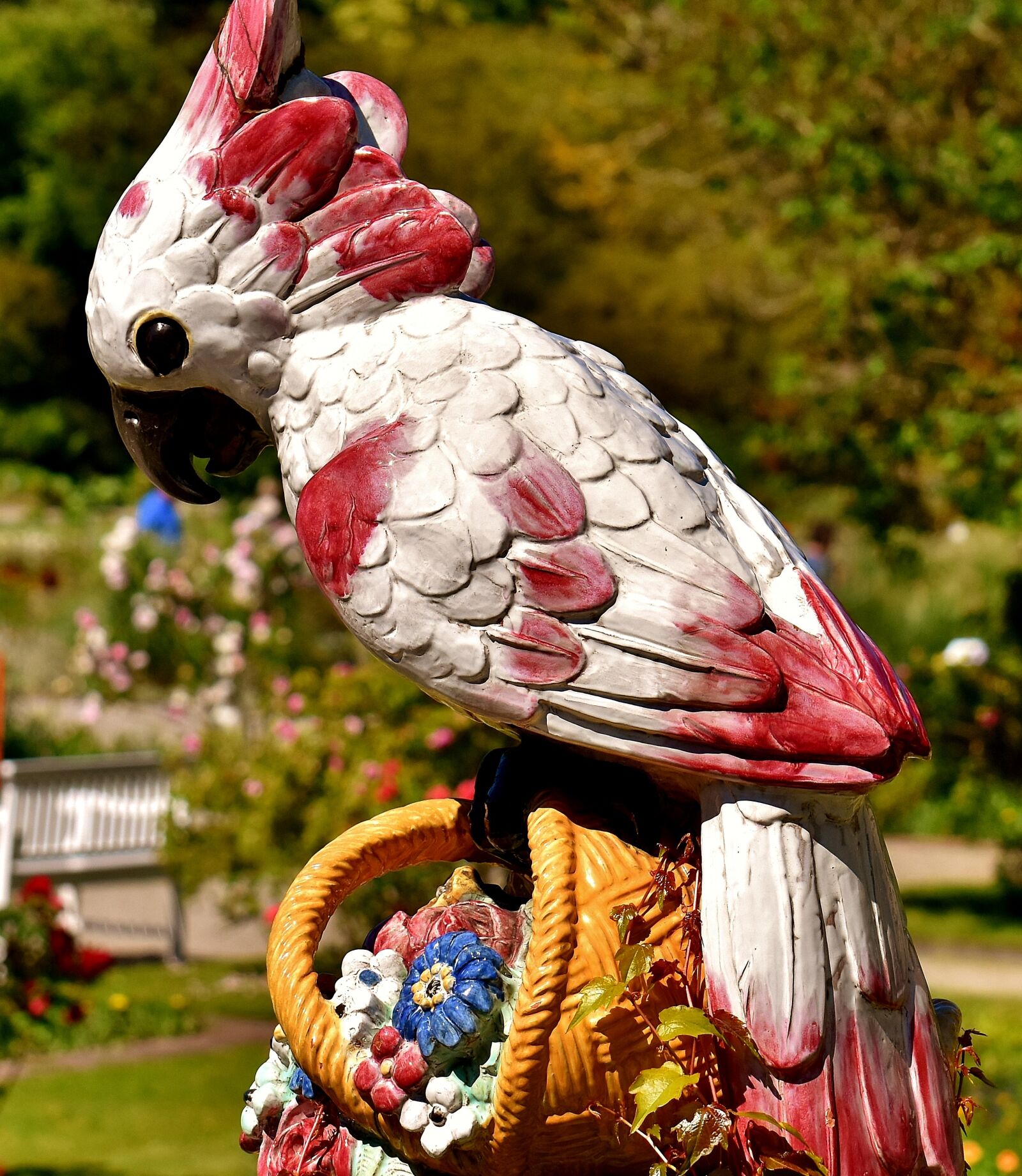 Nikon D7200 sample photo. Figure, parrot, bird figurine photography