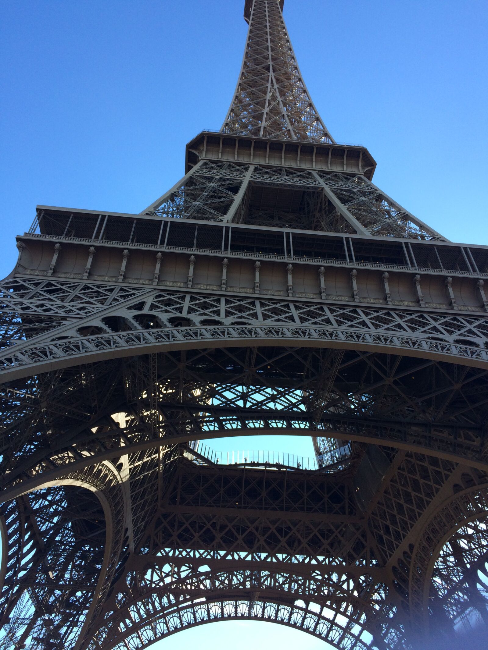 iPhone 5s back camera 4.15mm f/2.2 sample photo. Paris, tower, eiffel tower photography