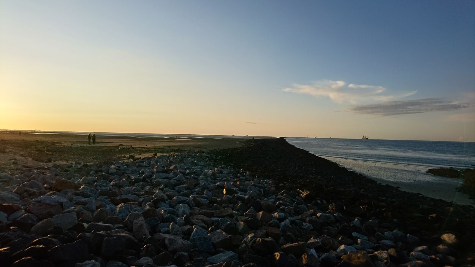 Sony Xperia X sample photo. Beach, blue, sky, clouds photography