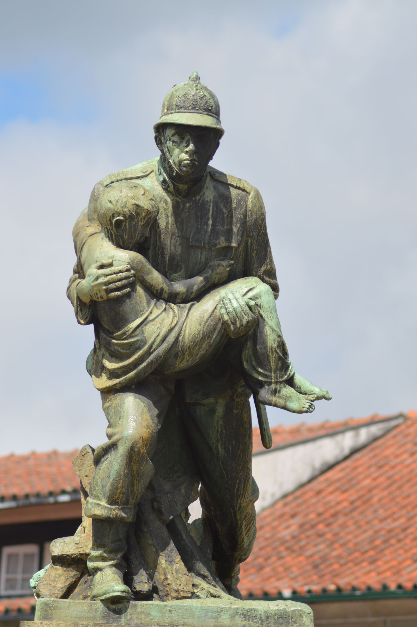 Nikon D3200 sample photo. Monument, statues, man photography