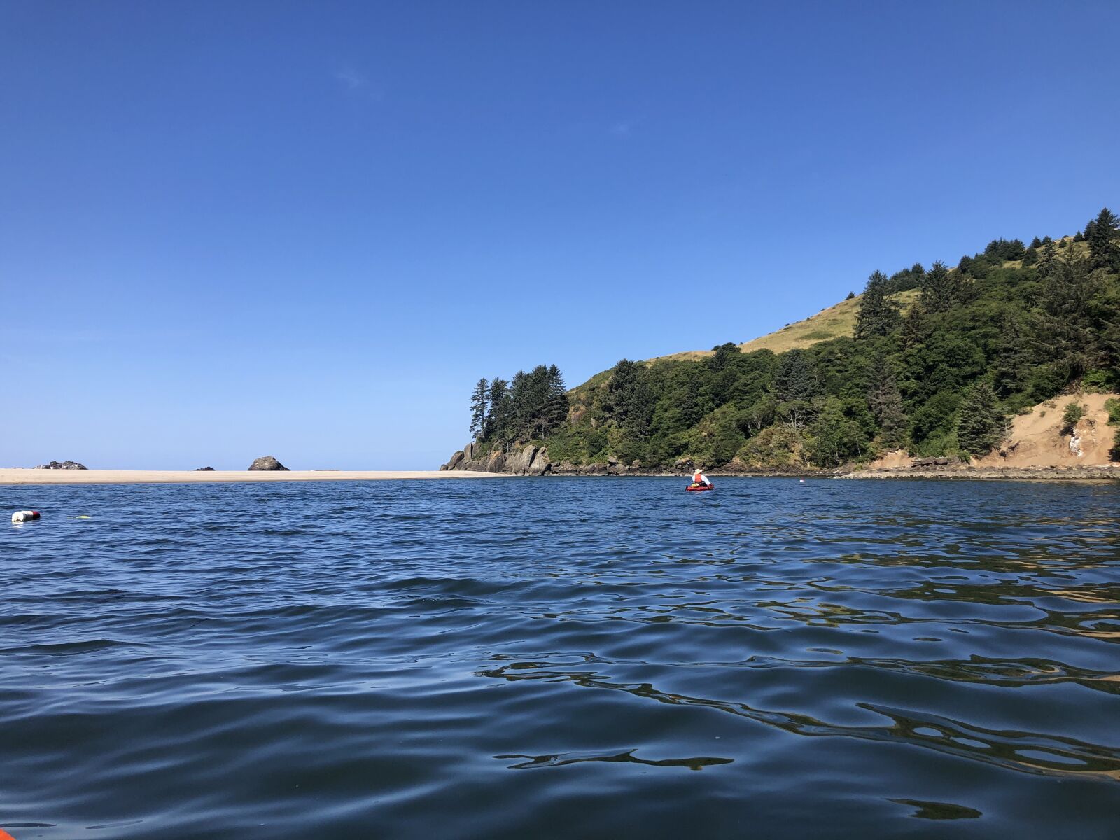 Apple iPhone 8 sample photo. Oregon, coast, kayak photography