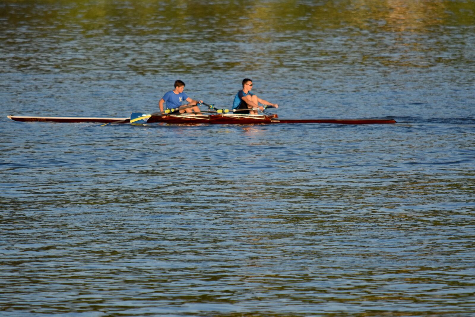 Nikon D5500 sample photo. Athlete, championship, oar, water photography