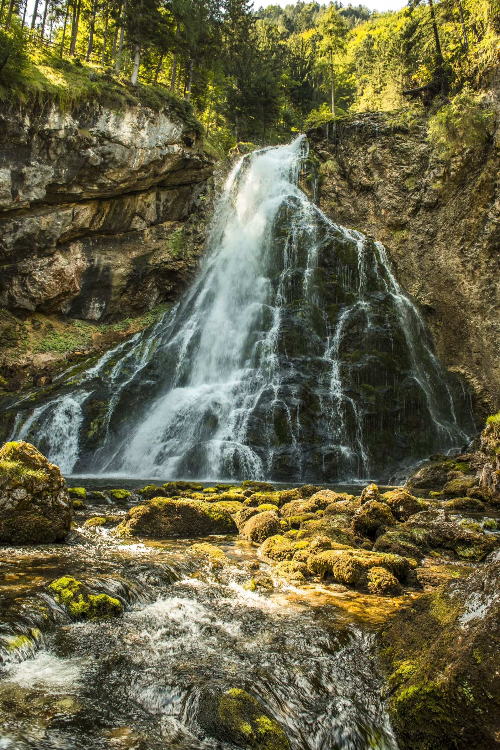 Nikon D750 sample photo. Golling, waterfall, gollinger waterfall photography