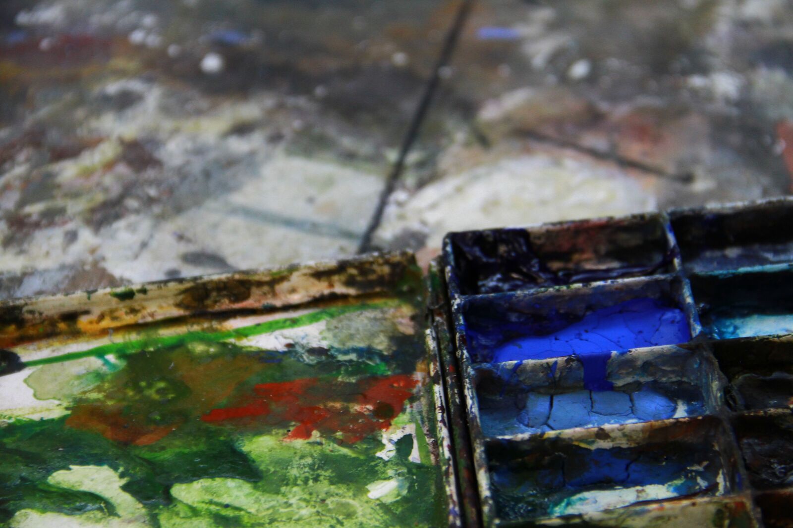 Canon EOS 7D sample photo. Art, watercolor, brushes photography