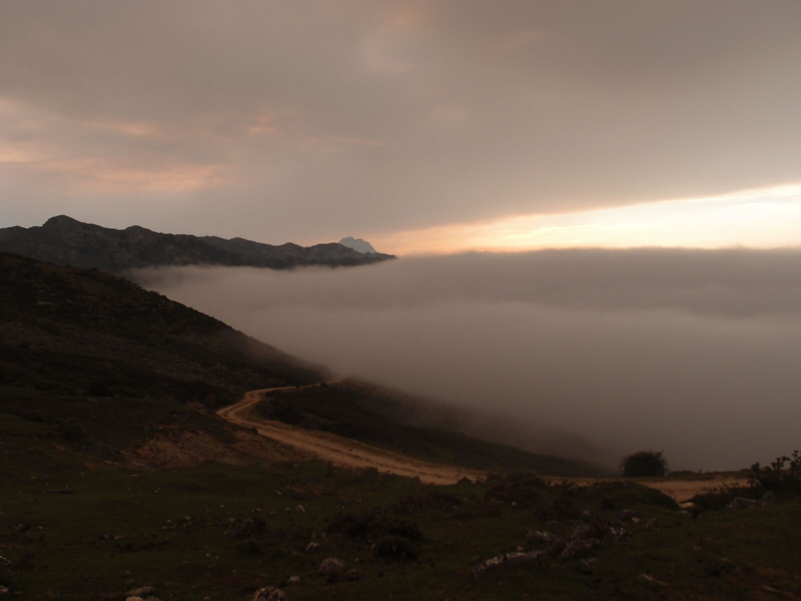 Olympus XZ-1 sample photo. Fog, mountain photography