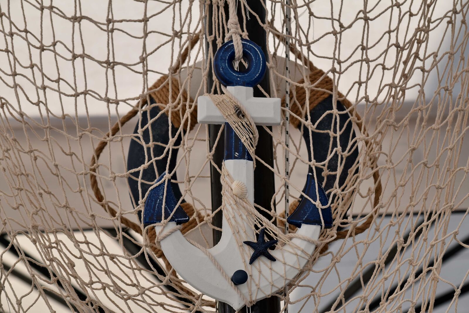 Nikon D5500 sample photo. Anchor, ship, toys, toyshop photography