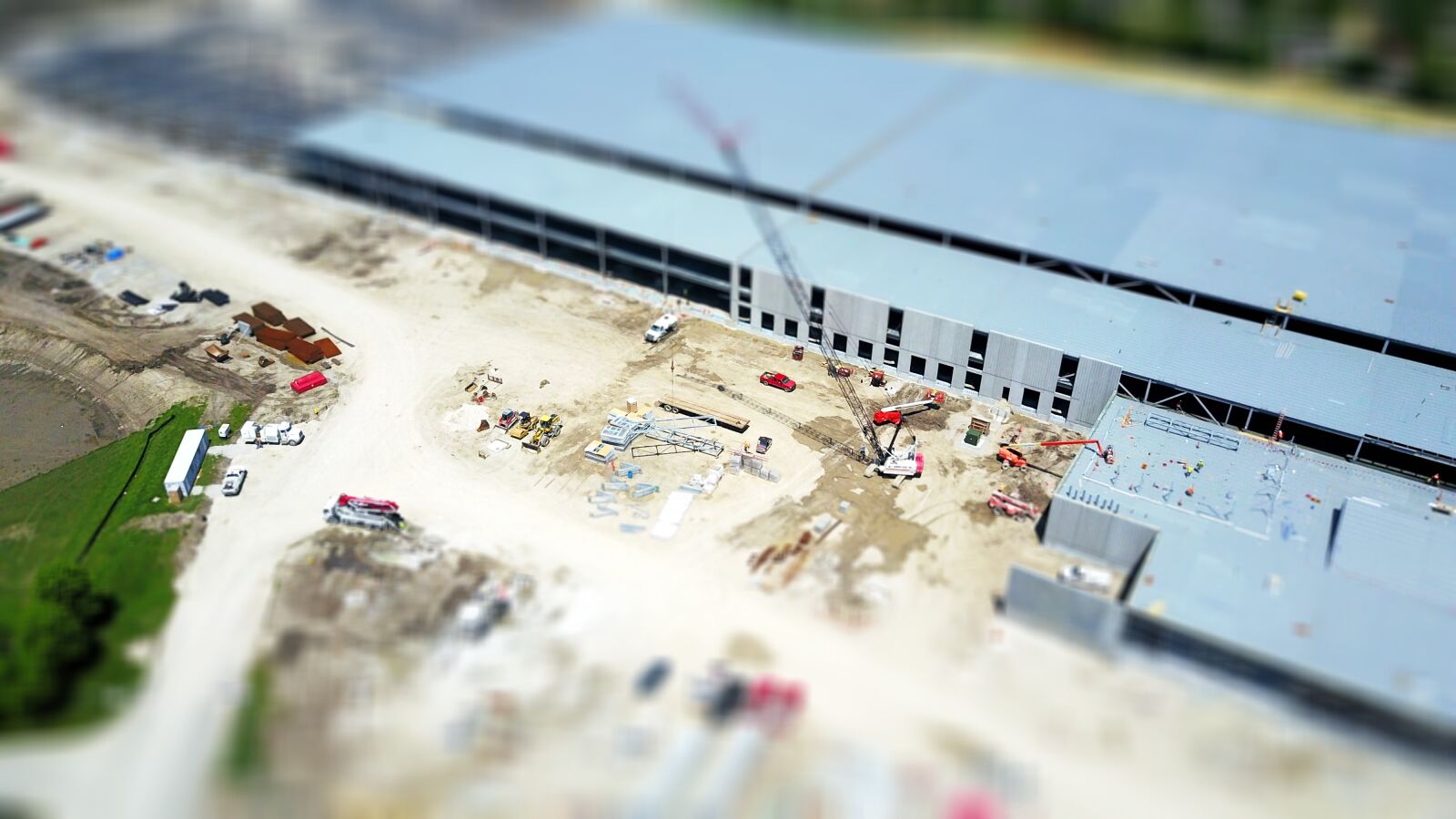 DJI FC220 sample photo. Construction photography
