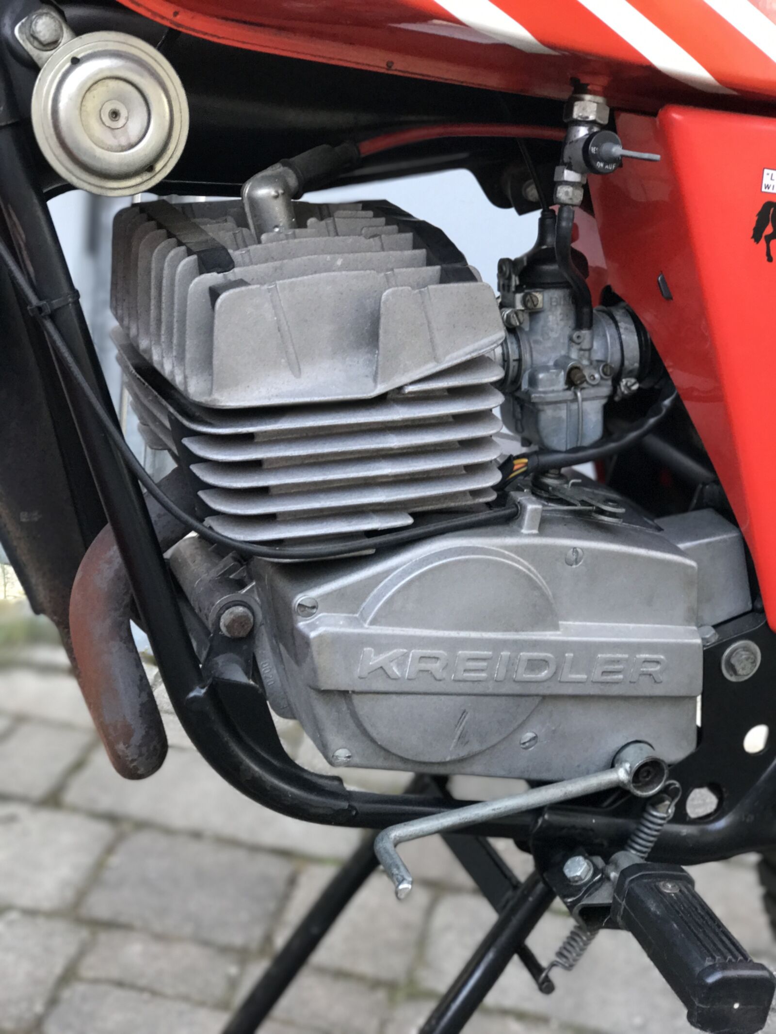 iPhone 7 Plus back dual camera 6.6mm f/2.8 sample photo. Motor, motorcycle, kreidler photography