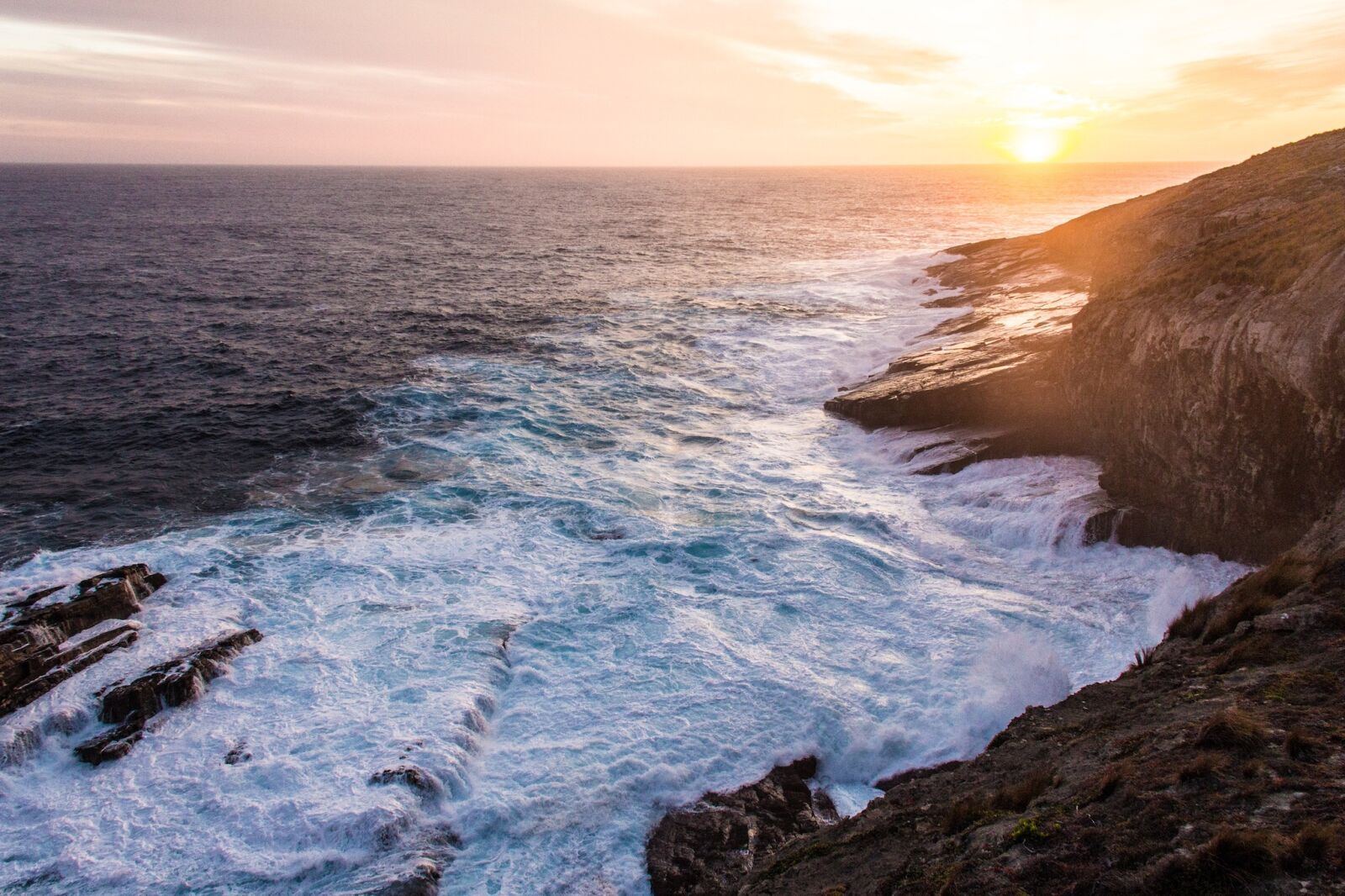 Canon EF-S 18-135mm F3.5-5.6 IS sample photo. Kangaroo island, sunset, australia photography