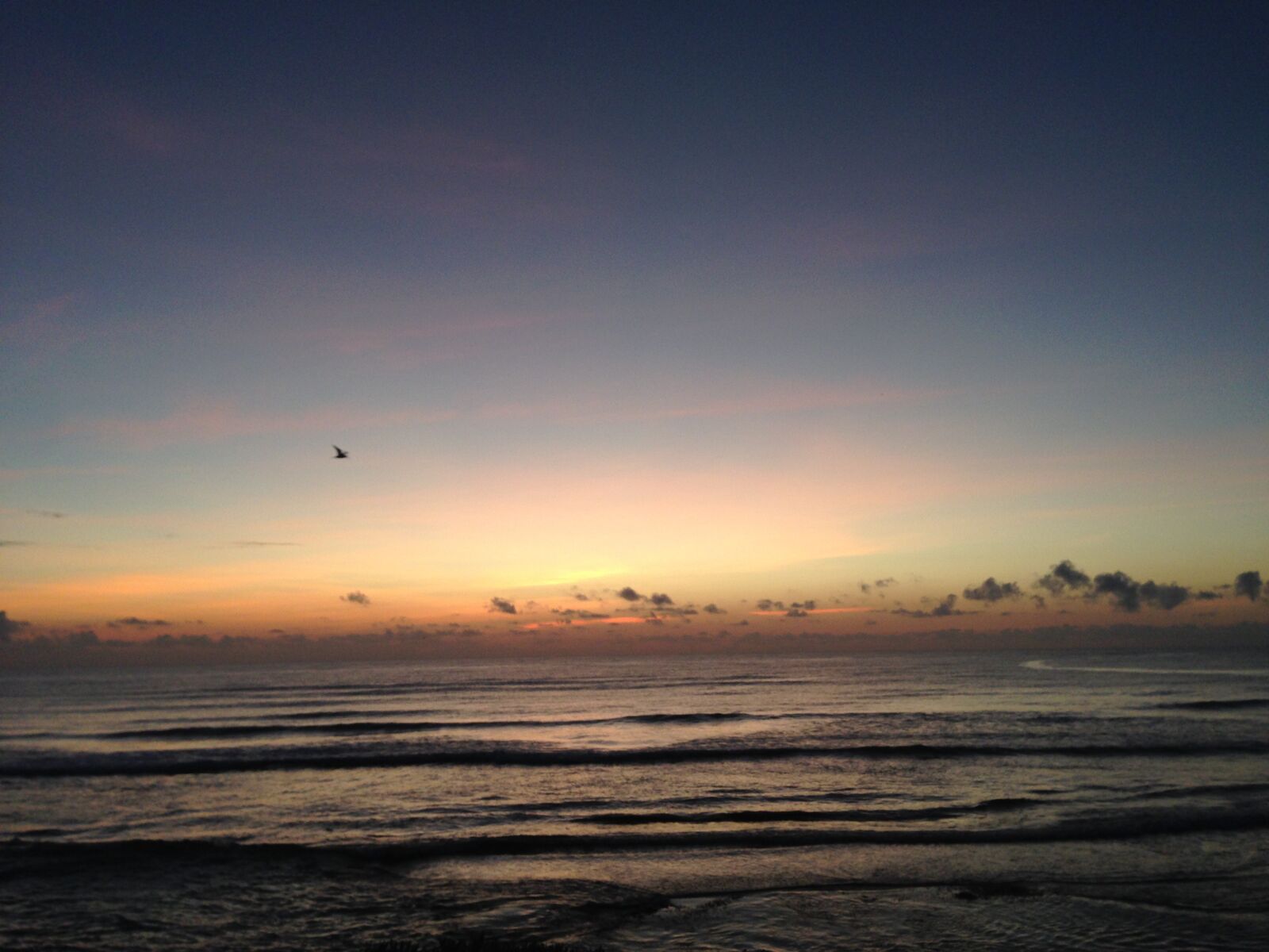 iPhone 5 back camera 4.12mm f/2.4 sample photo. Dawn, sky, caribbean photography