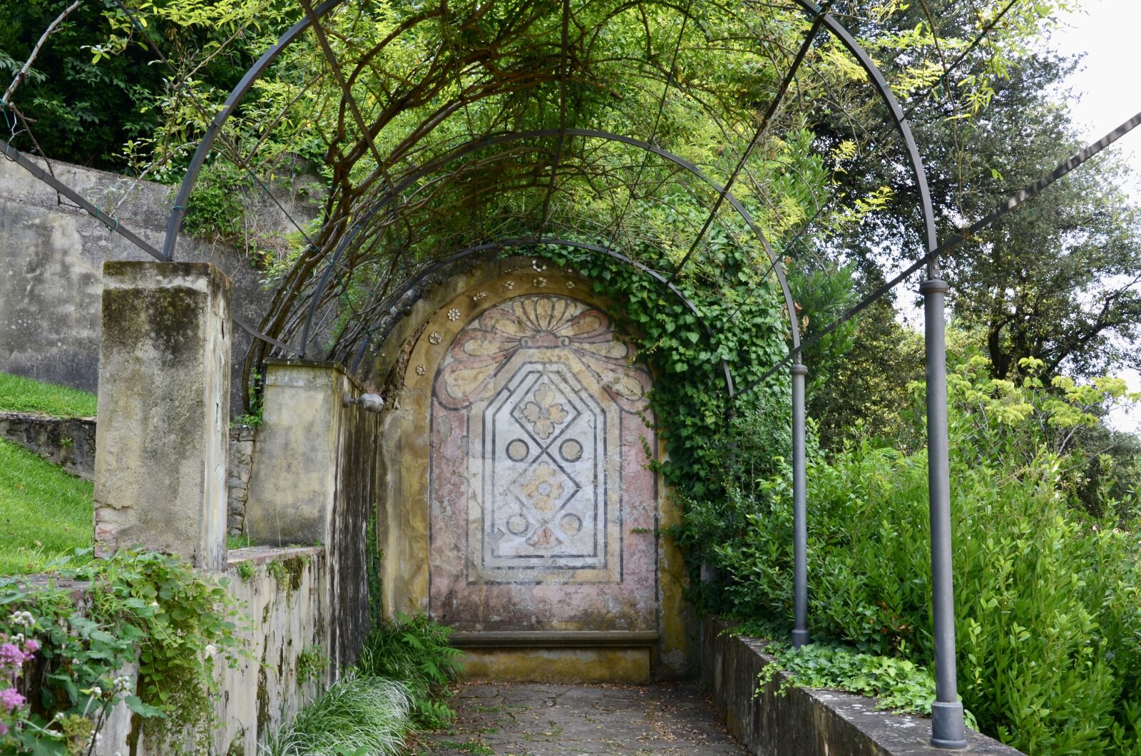 Nikon D5100 sample photo. Florence, garden, italy photography