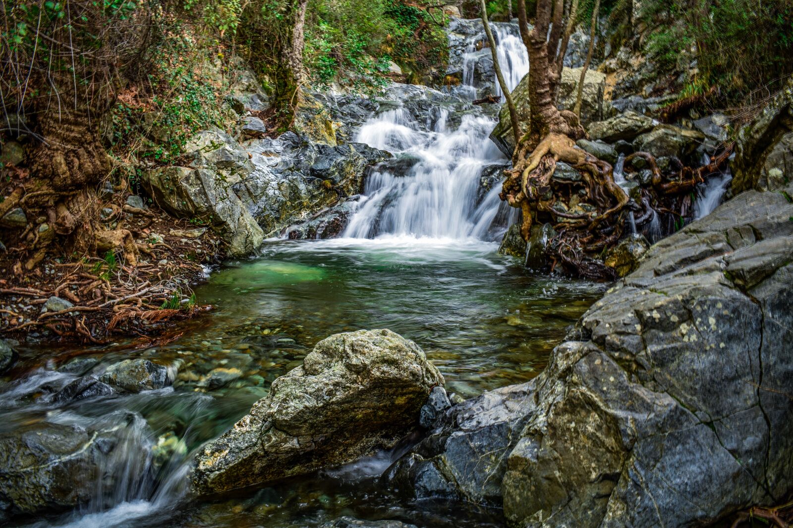 Nikon D3300 sample photo. Waterfall, water, nature photography