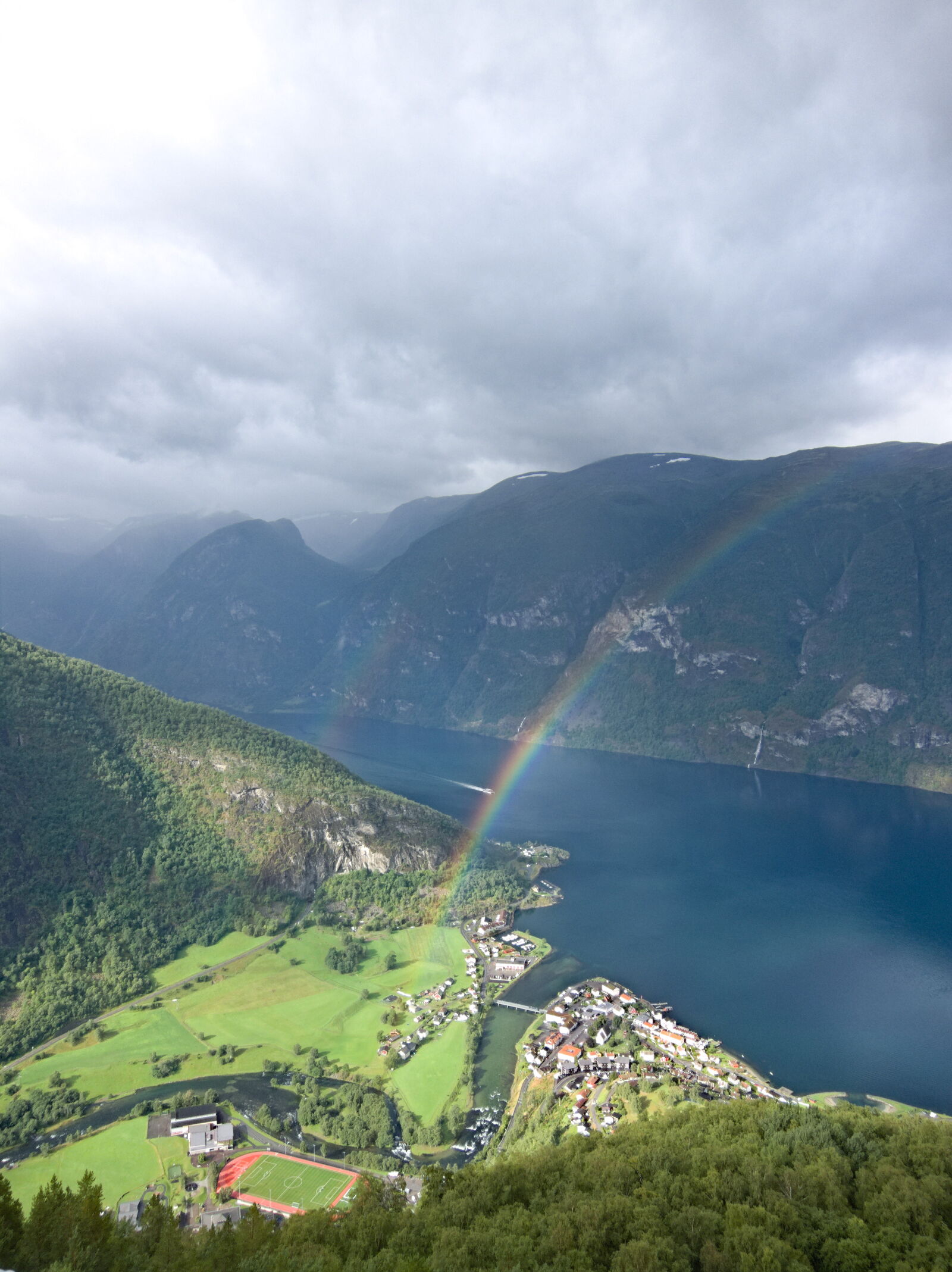Canon PowerShot S90 sample photo. Over the fjords photography