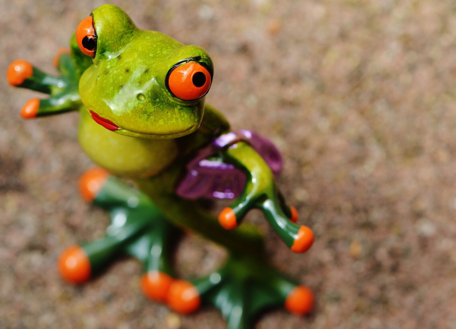 Nikon D3200 sample photo. Frog, chick, funny photography