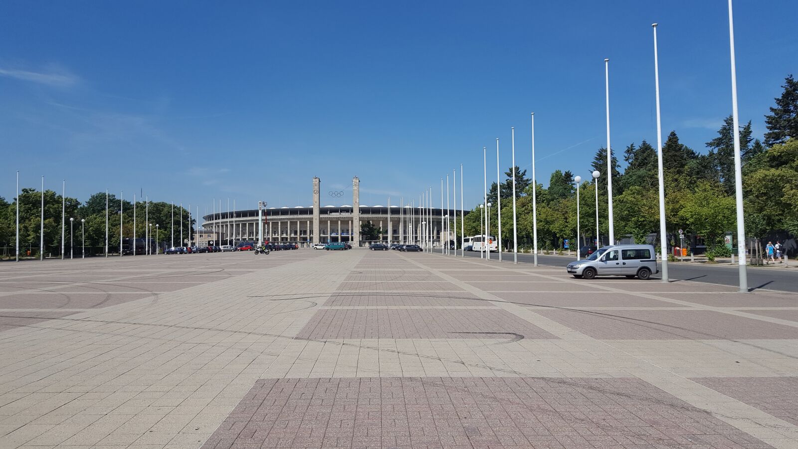 Samsung GALAXY S6 edge sample photo. Olympic stadium, berlin, stadium photography