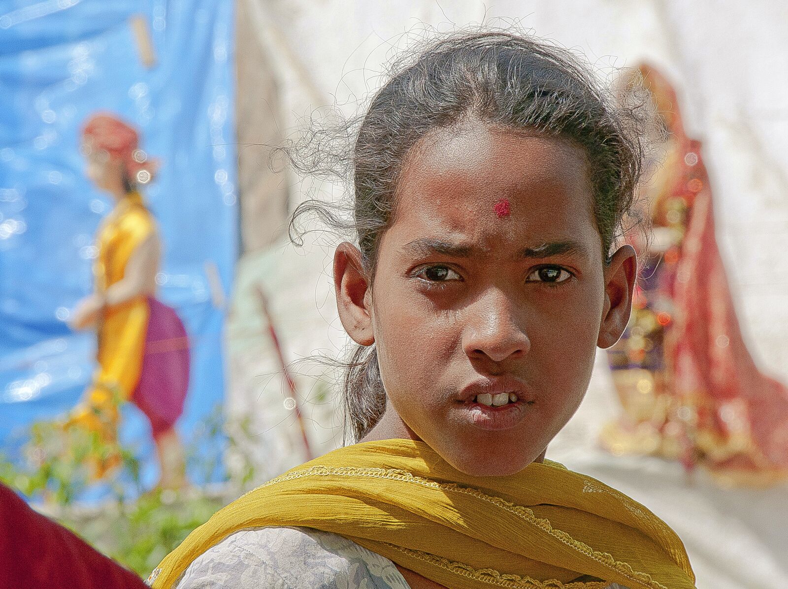 Nikon D300S sample photo. India, girl, young photography