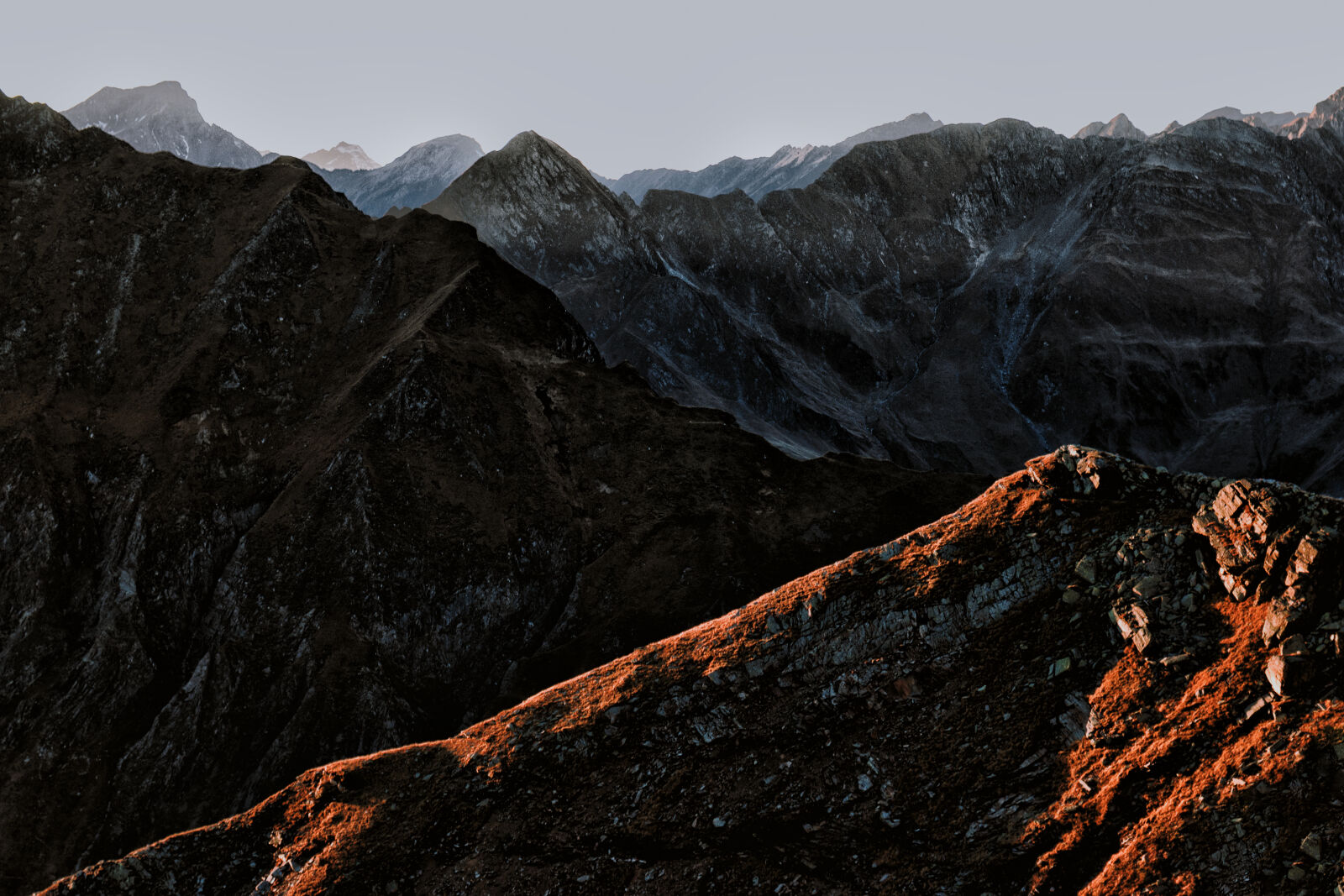 Canon EOS 70D sample photo. Rocky, mountain, under, gray photography