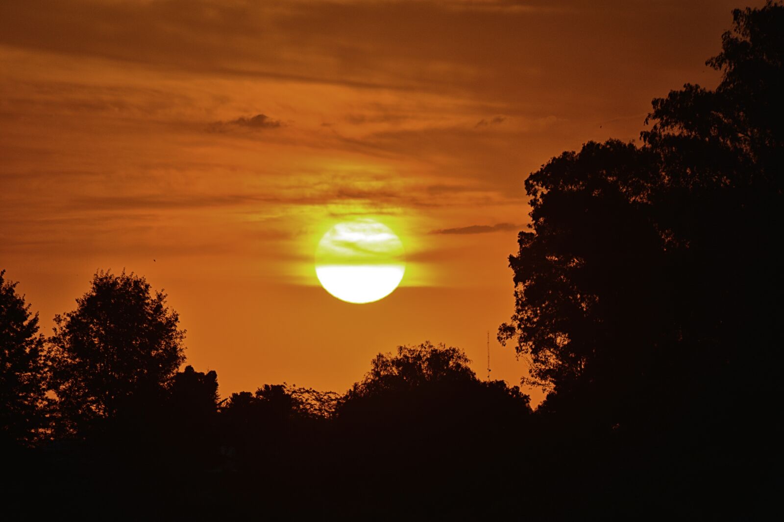 Nikon D5200 sample photo. Sun, sunset, horizon photography