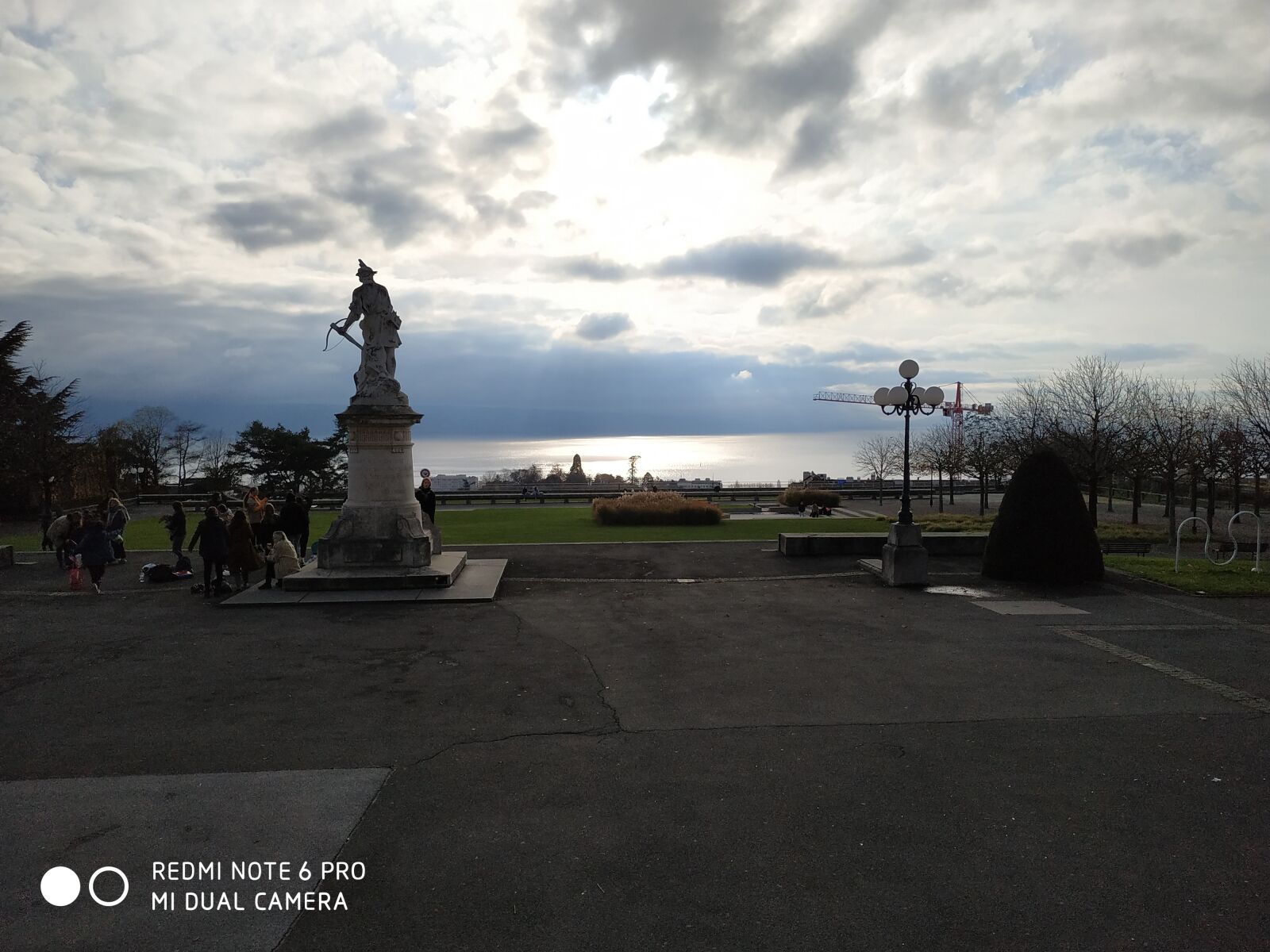 Xiaomi Redmi Note 6 Pro sample photo. Lake, landscape, clouds photography