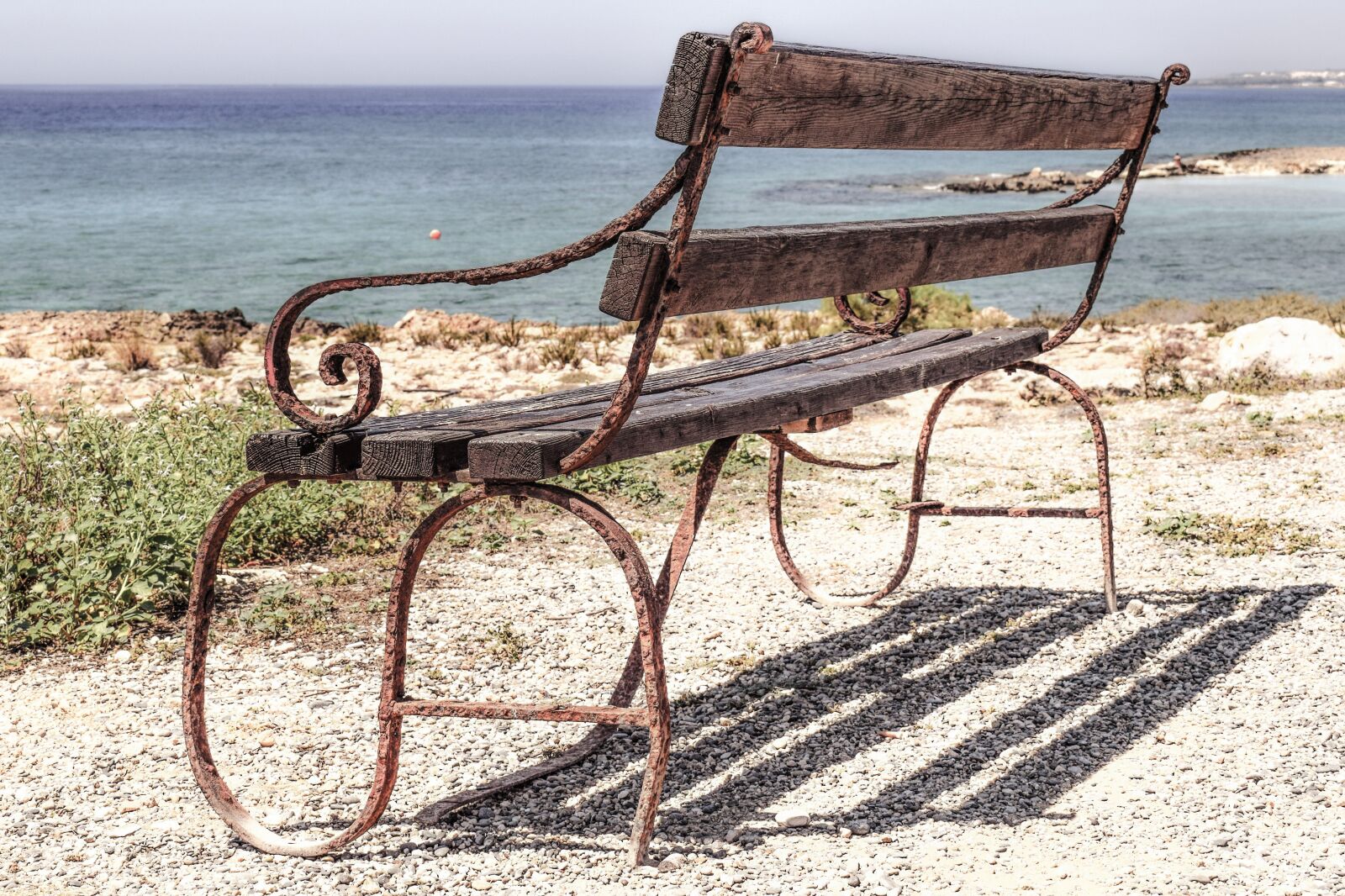 Nikon D3300 sample photo. Bench, rusty, old photography