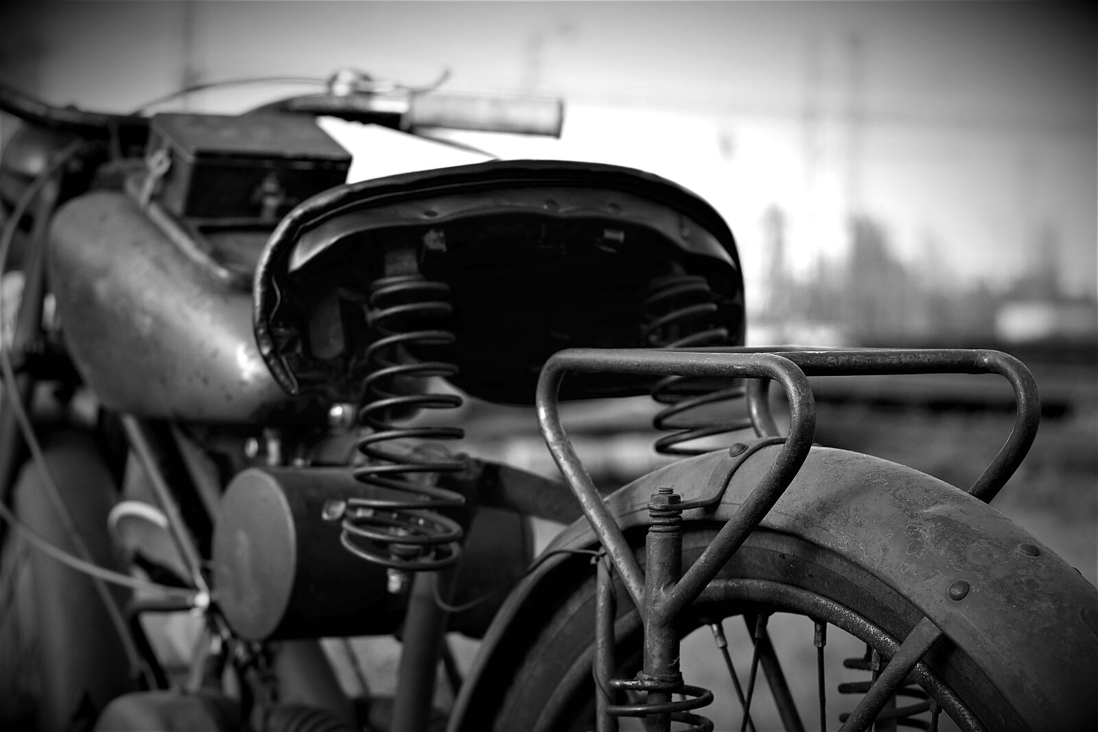 Nikon 1 J5 sample photo. Engine, moto guzzi, moto photography