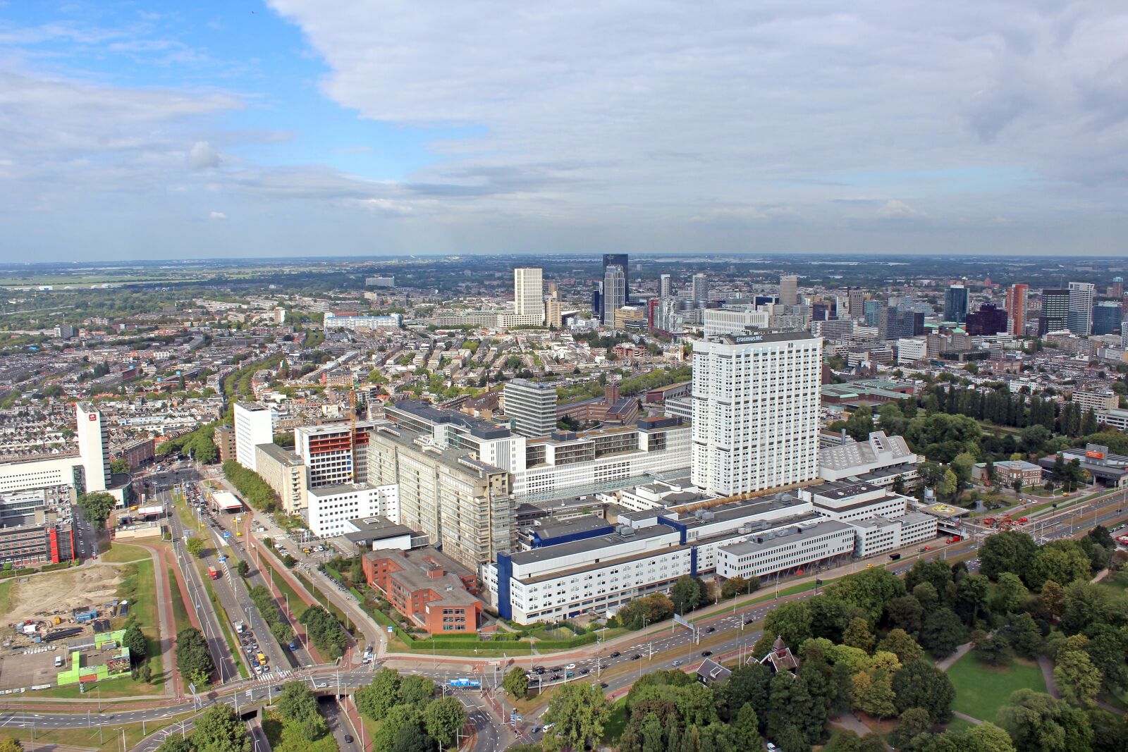Canon EOS 1200D (EOS Rebel T5 / EOS Kiss X70 / EOS Hi) sample photo. Rotterdam, airphoto, air photography