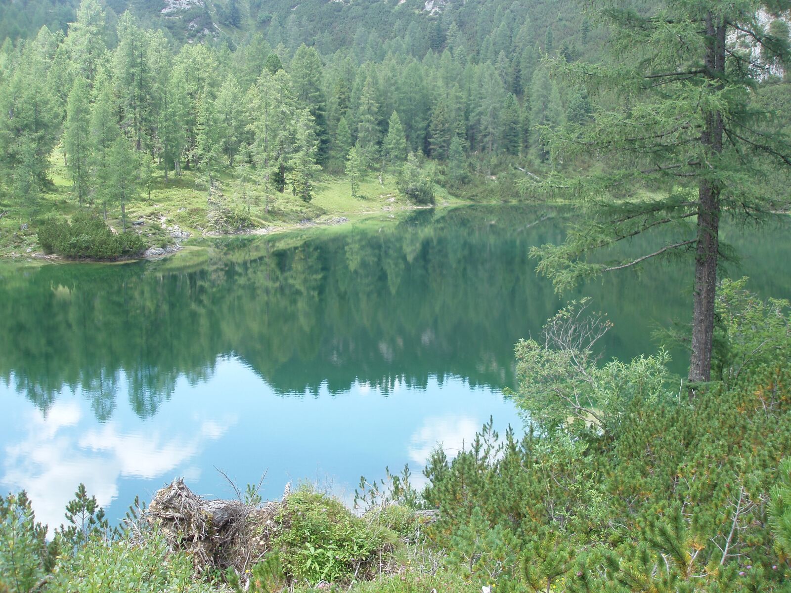 Olympus uD800,S800 sample photo. Count mountain lake, styria photography