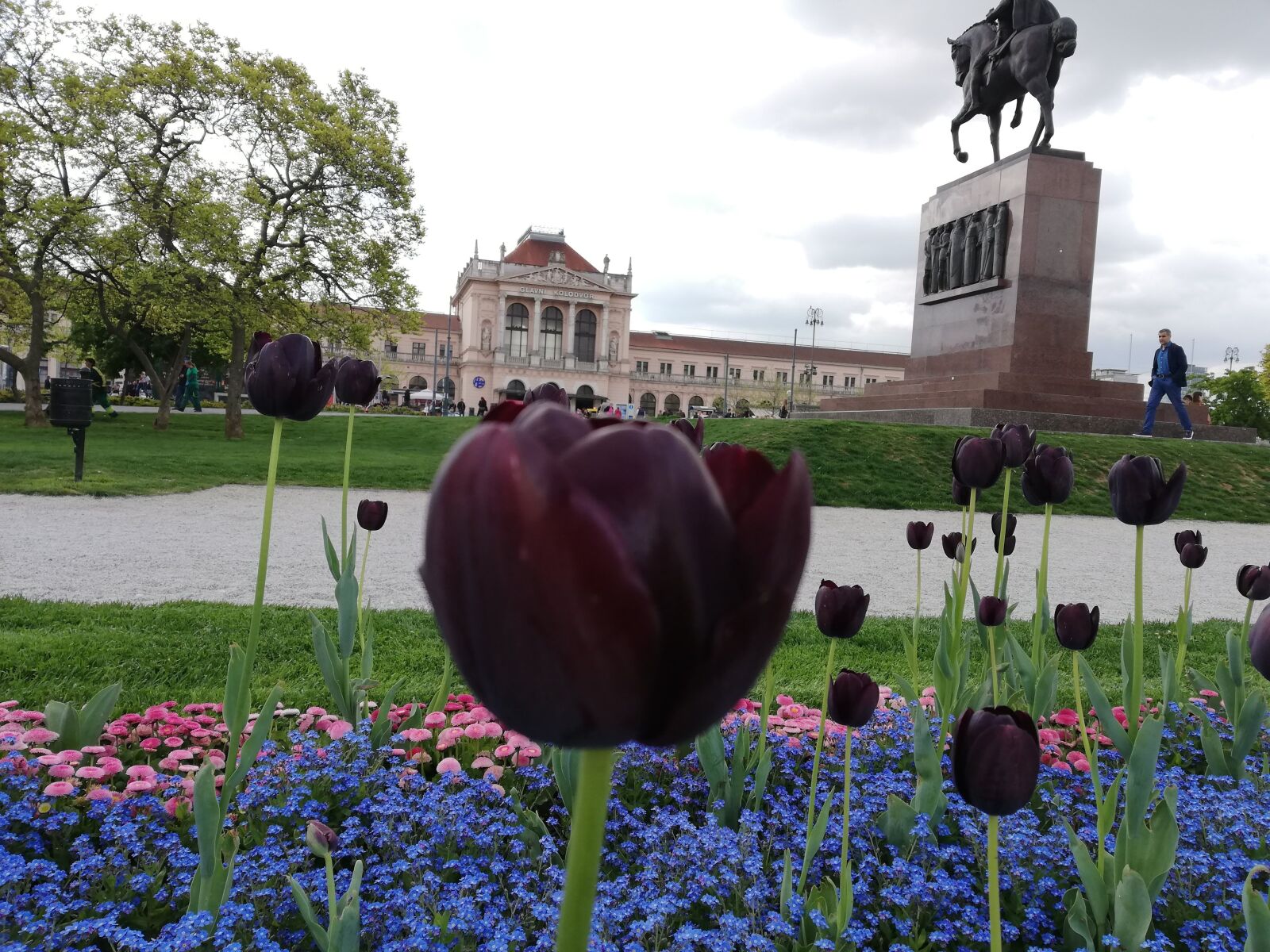 HUAWEI P20 lite sample photo. Zagreb gk, croatia, spring photography