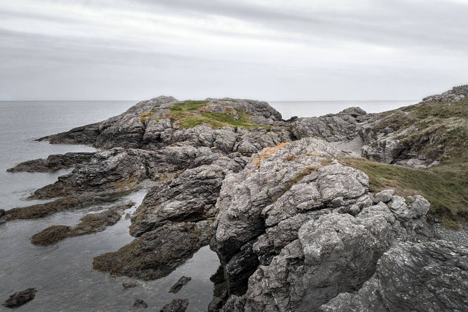 Google Pixel 3 sample photo. Wales, rocks, coast photography