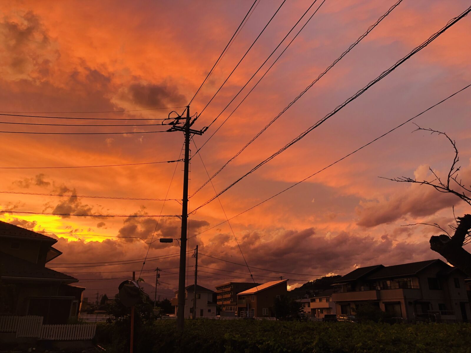 iPhone X back dual camera 4mm f/1.8 sample photo. Twilight, sunset, magnificent photography