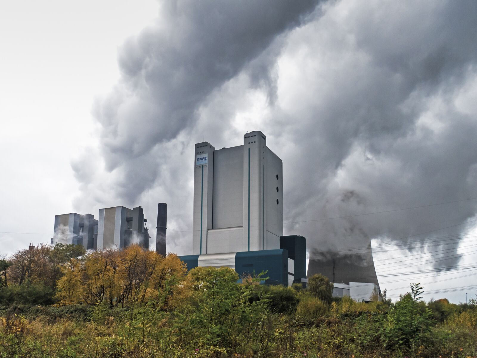 Olympus STYLUS1,1s sample photo. Power plant, coal fired photography