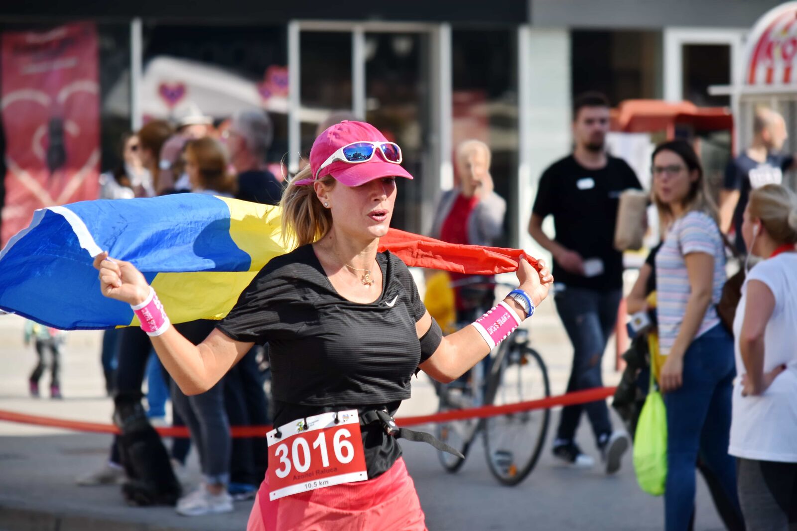 Nikon D5500 sample photo. Champion, competition, contest, flag photography