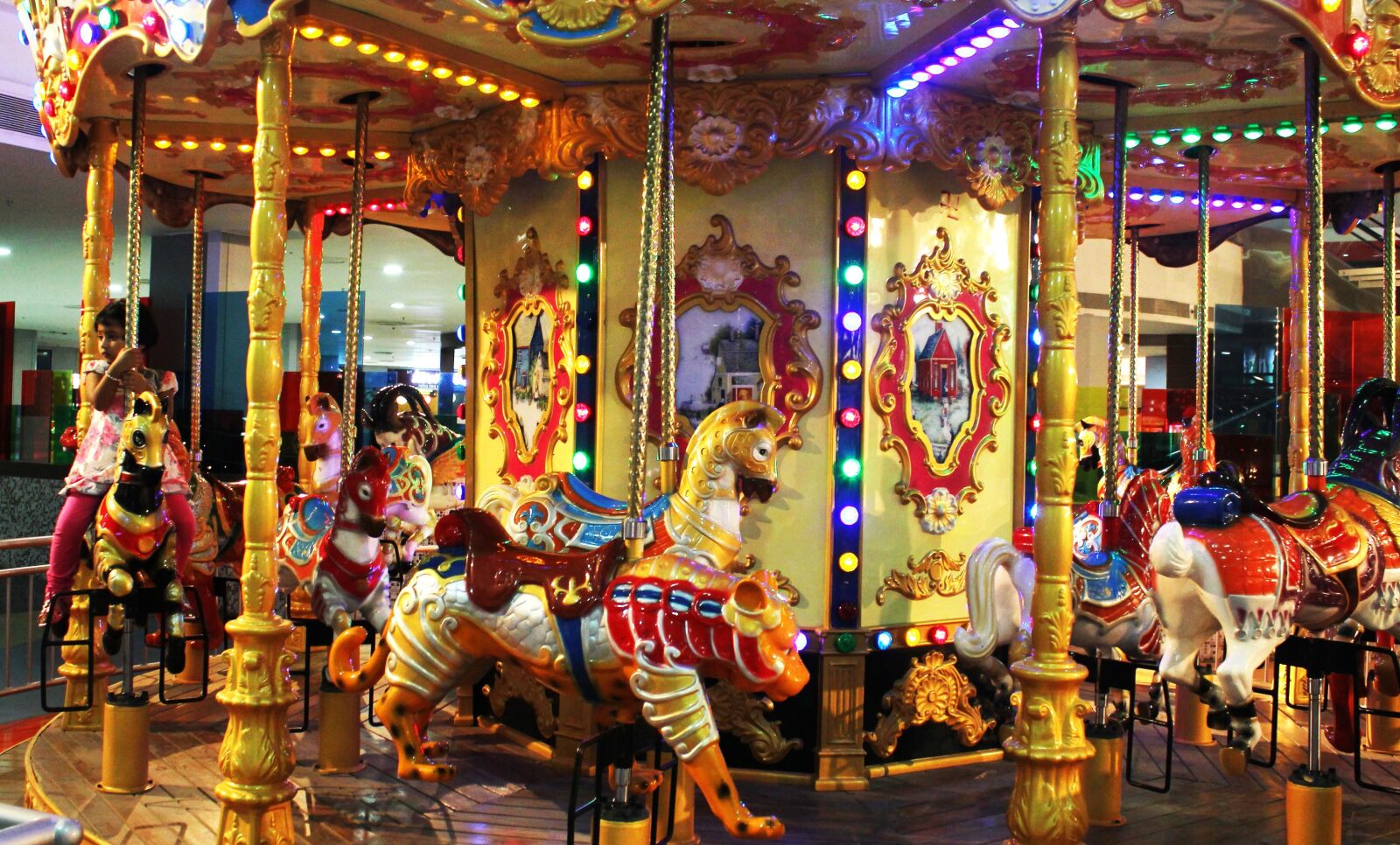 Canon EOS 550D (EOS Rebel T2i / EOS Kiss X4) sample photo. Amusement park, child, carousel photography