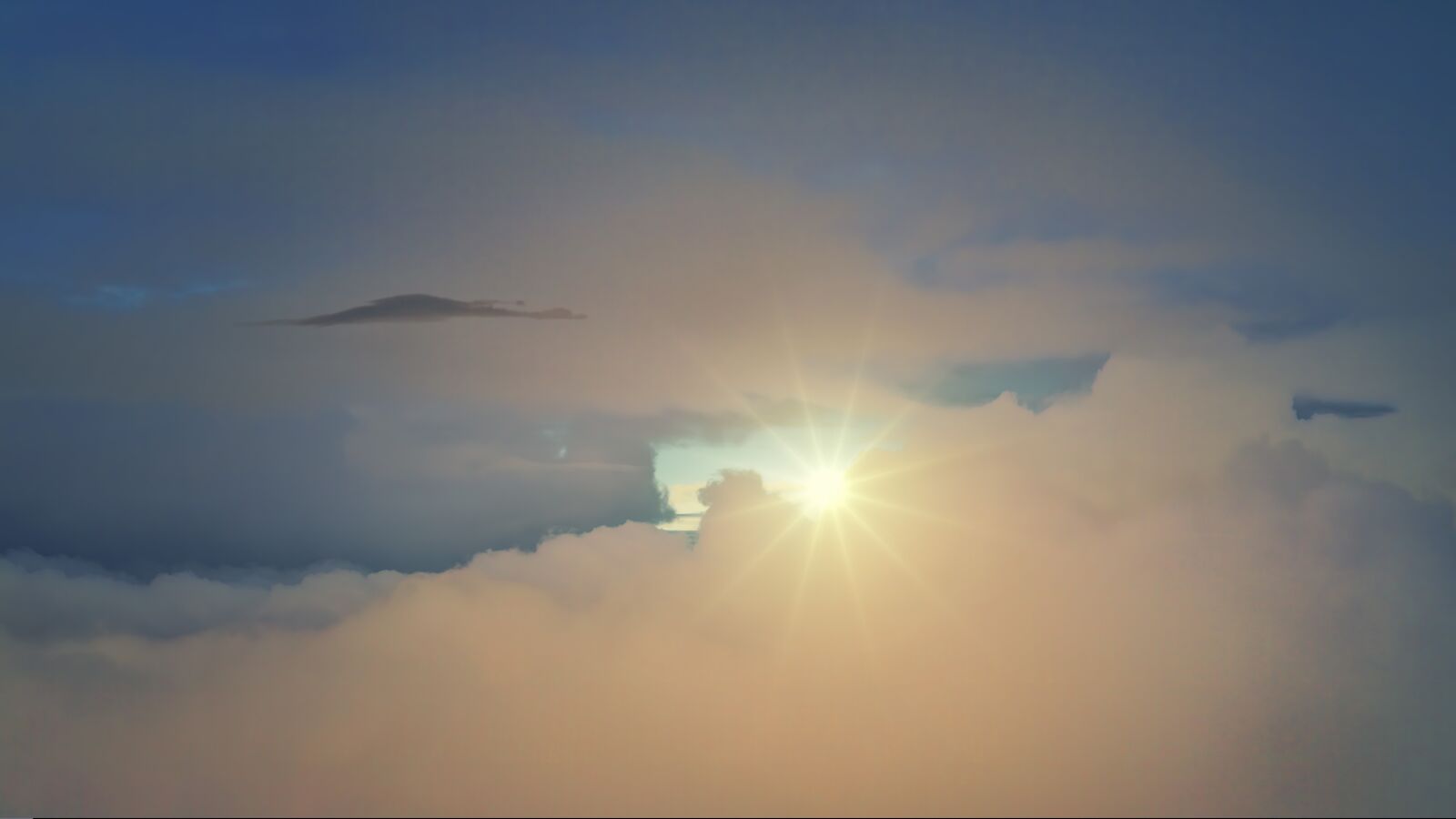 Sony a7 II + Sony FE 24-240mm F3.5-6.3 OSS sample photo. Clouds, sun, freedom photography