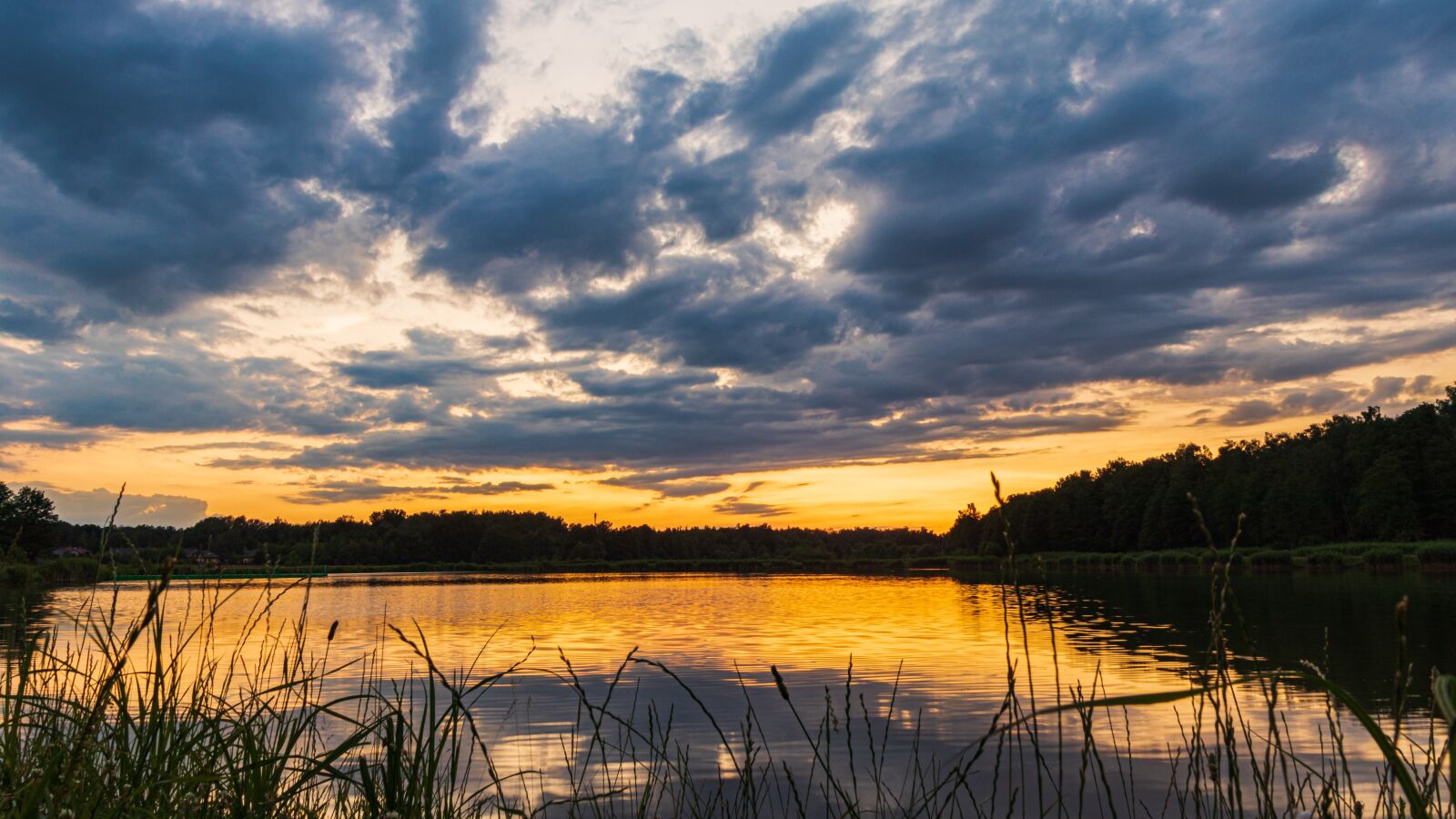 Canon EOS 80D sample photo. Lake, sunset, summer photography