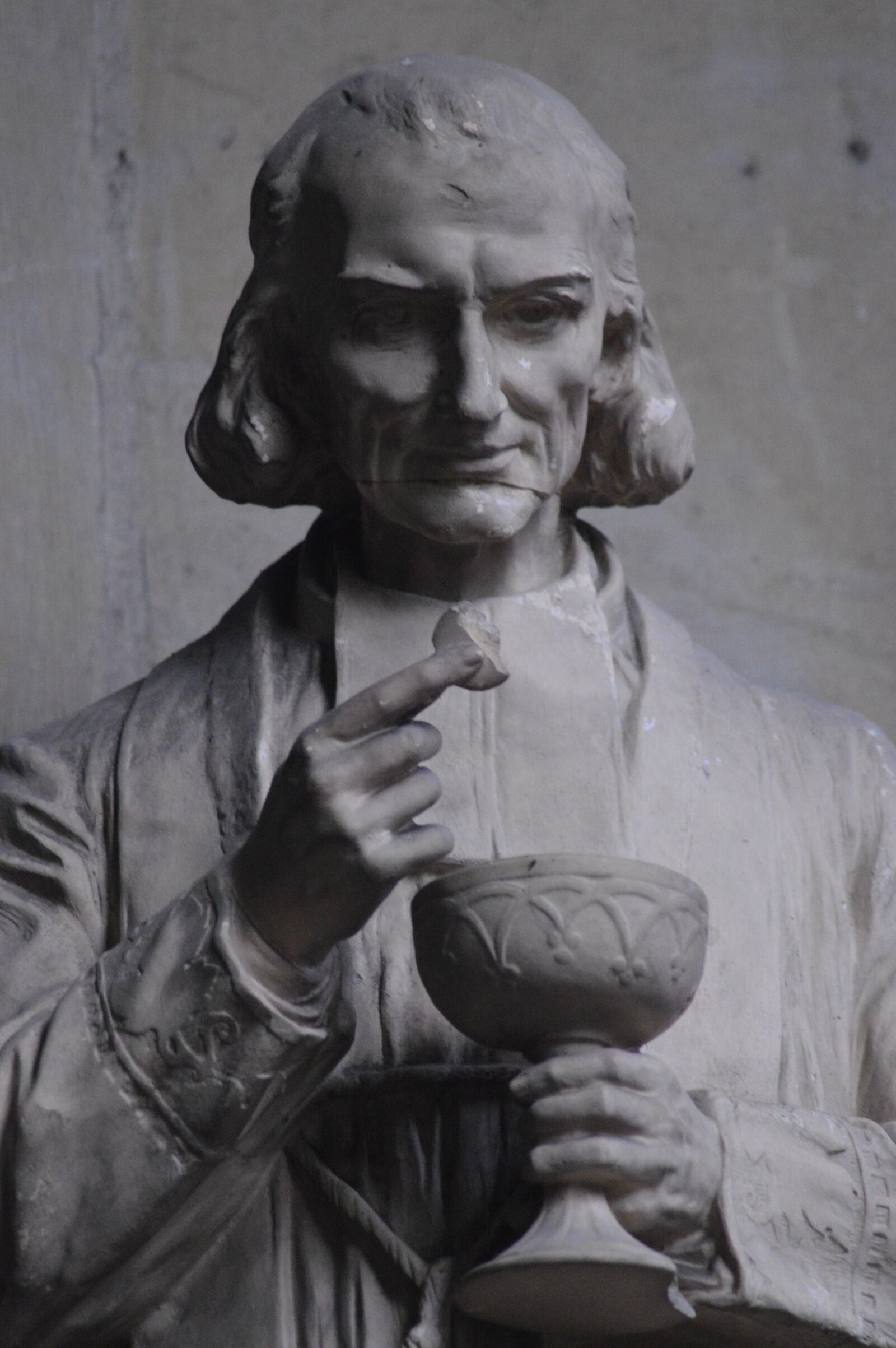 Nikon D3200 sample photo. Statue, pierre, saint photography