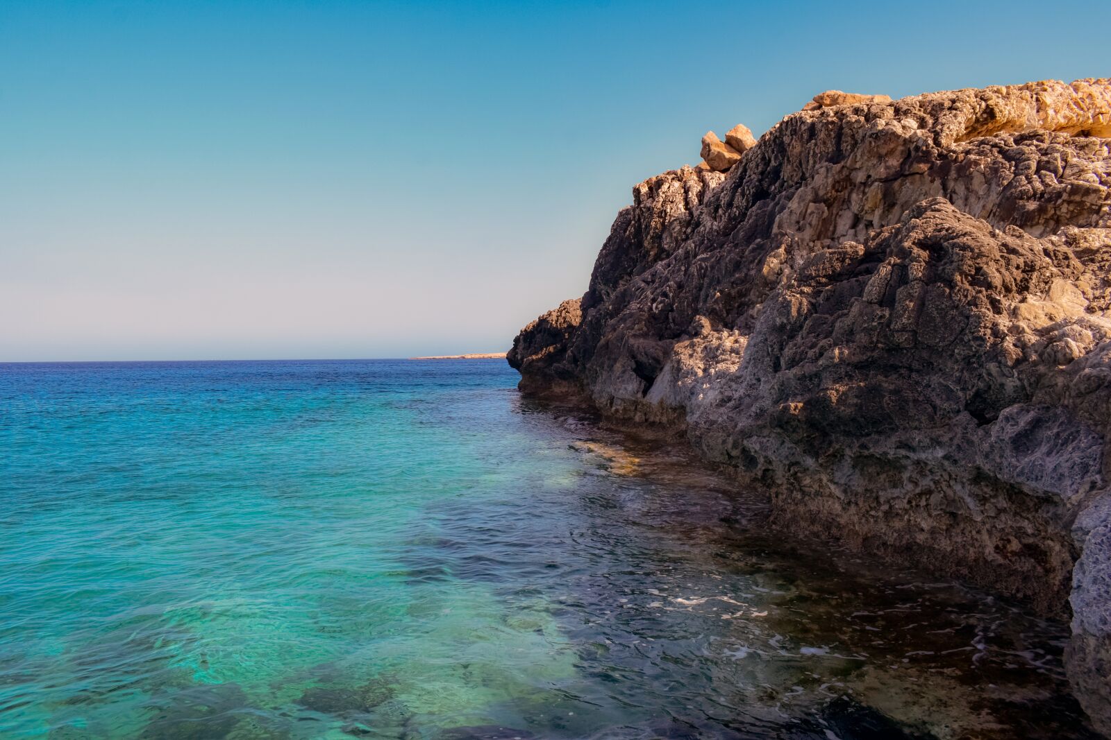 Nikon D3300 sample photo. Cyprus, cavo greko, rock photography