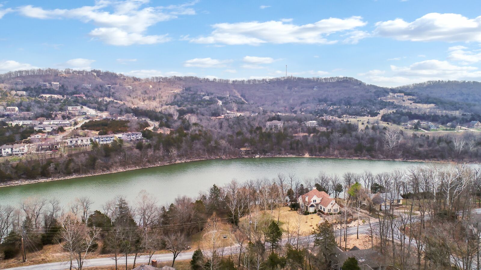 DJI FC6310 sample photo. Arkansas, carroll county, holiday photography