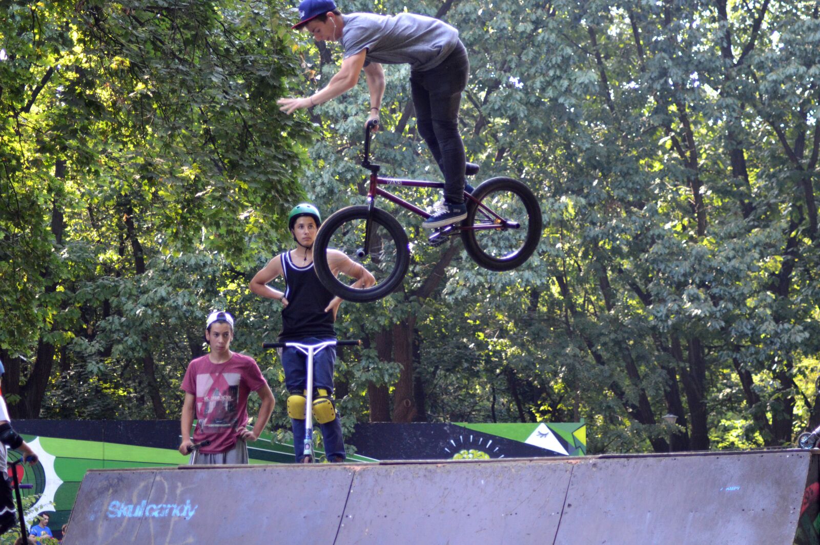 Nikon D3200 sample photo. Sports, cycling, jump photography