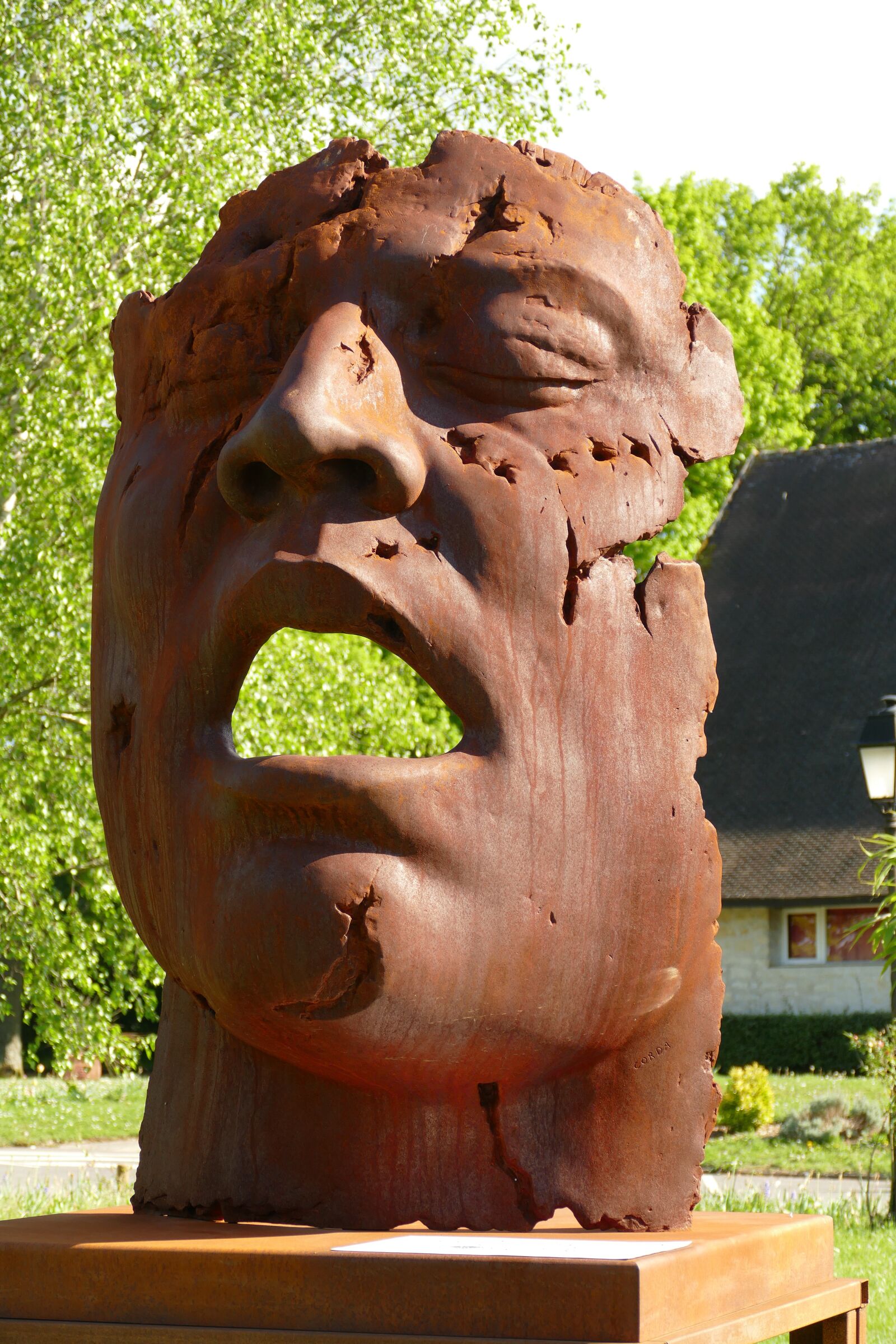 Panasonic Lumix DMC-FZ1000 sample photo. Image, statue, head photography
