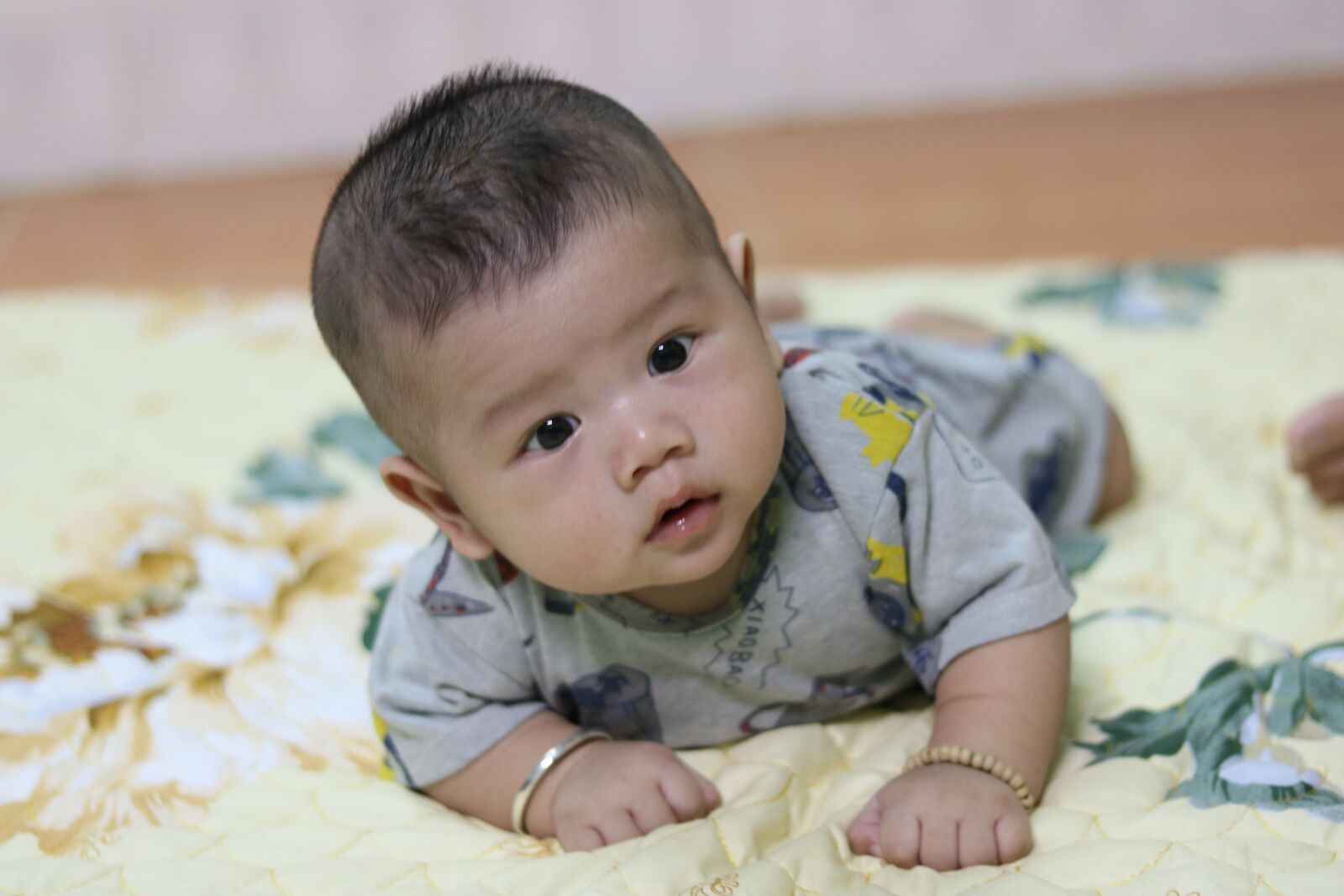 Canon EOS 750D (EOS Rebel T6i / EOS Kiss X8i) + Canon EF 50mm F1.8 STM sample photo. Baby, kids, cute photography